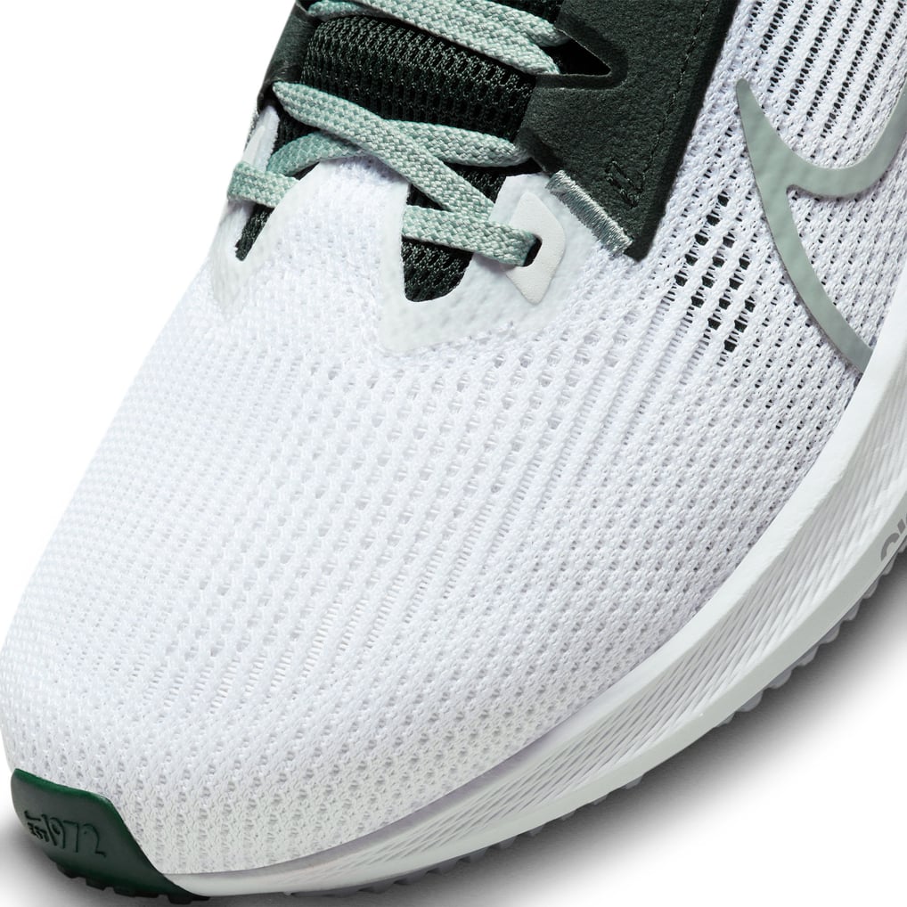 Unisex Nike White Michigan State Spartans Zoom Pegasus 40  display picture 2