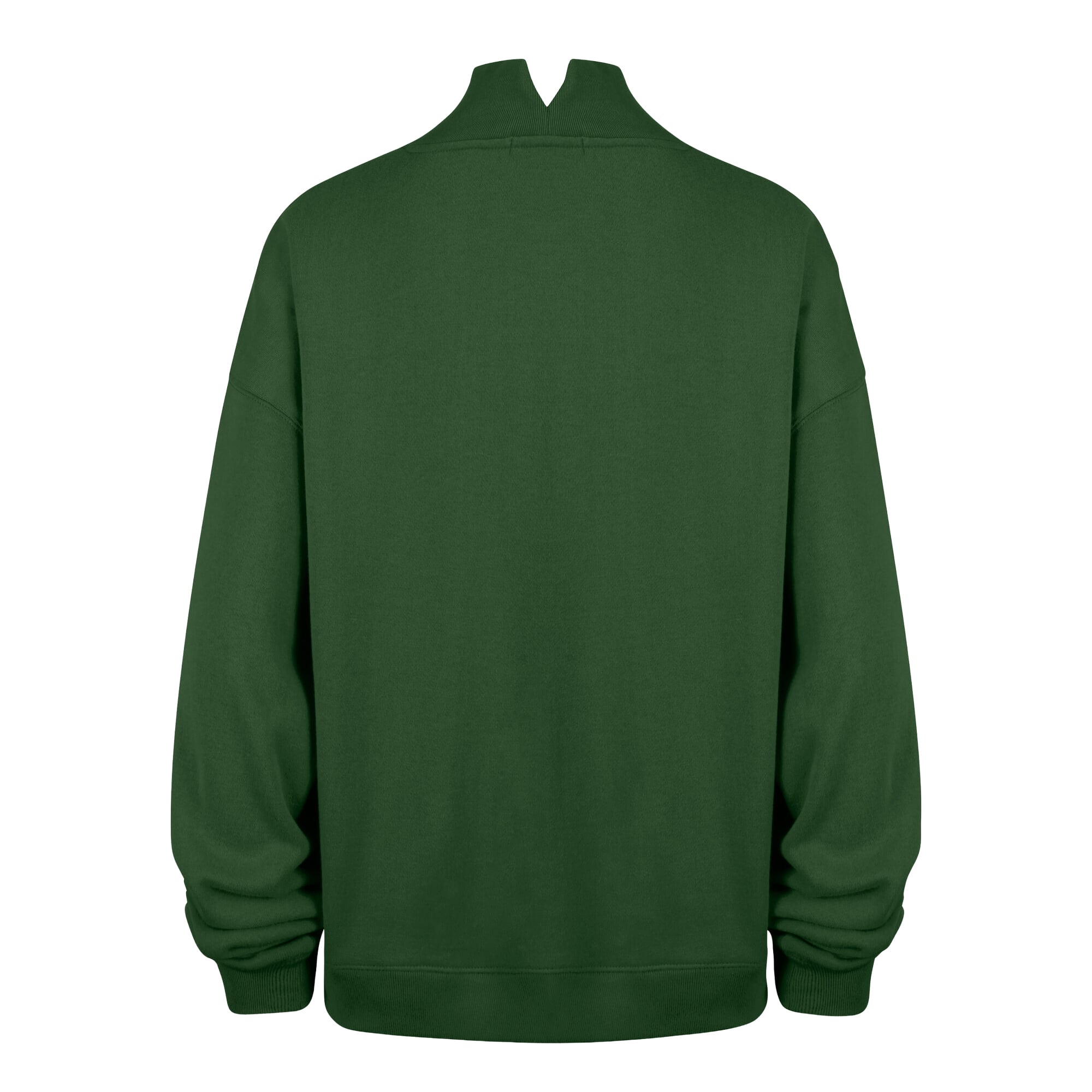 Women's '47 Green Michigan State Spartans Mock Neck Sweatshirt