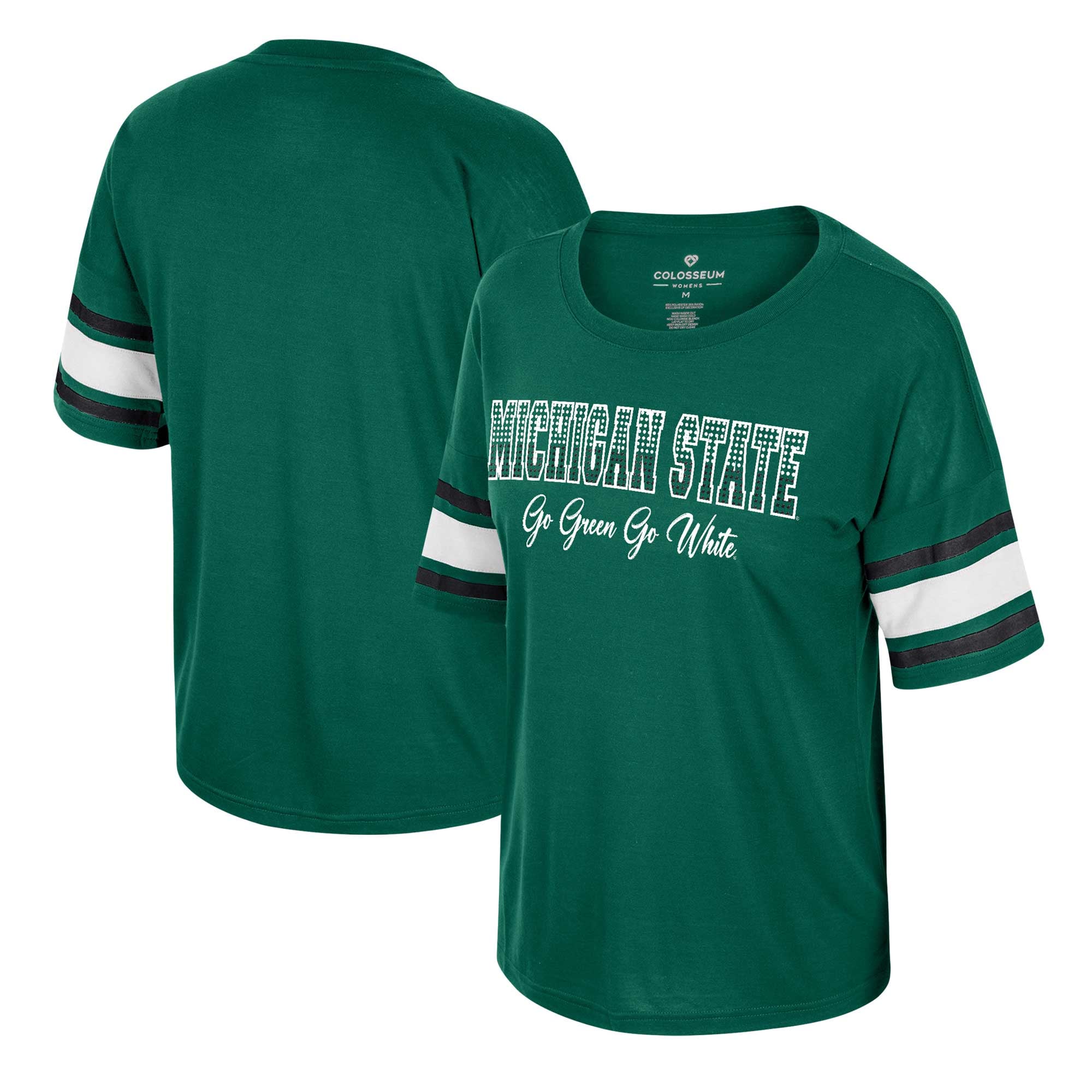 Débardeur Victoria's Secret PINK - Michigan State Spartans - Avec Paillettes (bling) - Neuf Avec étiquettes