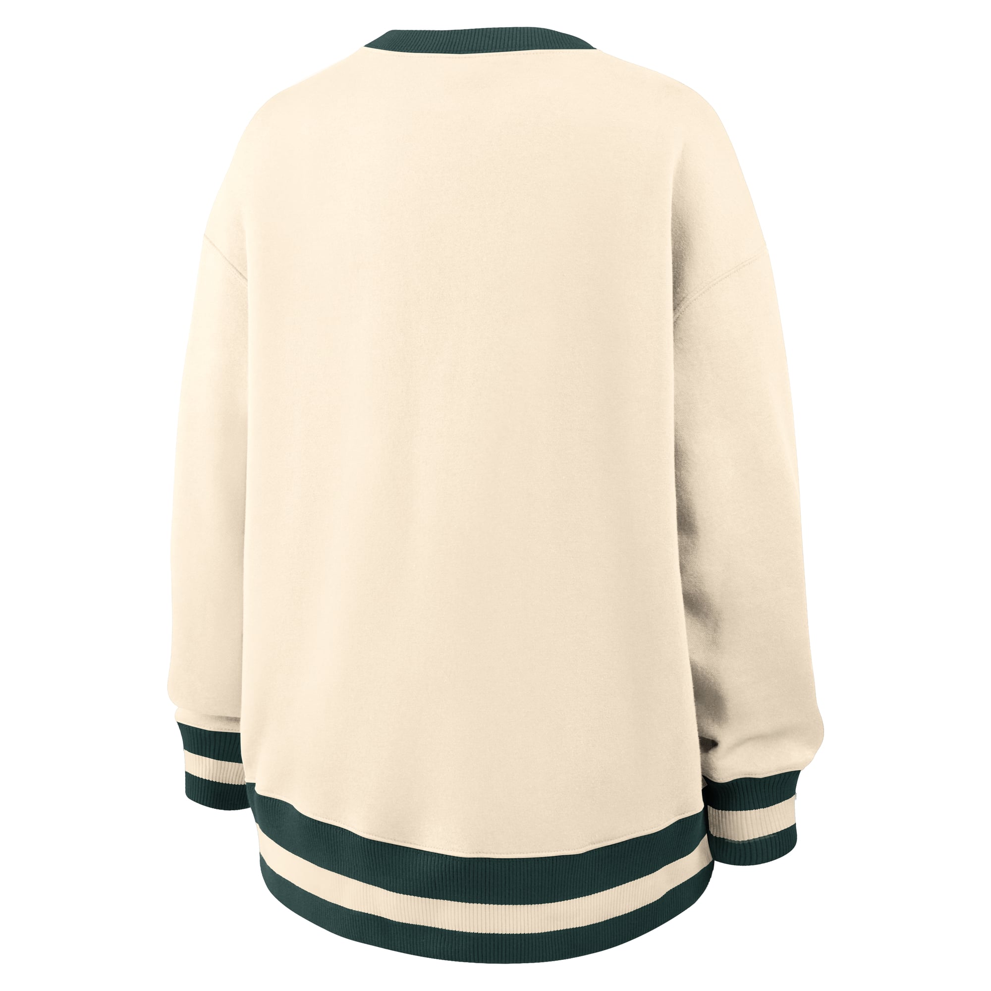 Sweat-shirt Nike Natural Michigan State Spartans Oversize Legacy Arch Phoenix pour femme