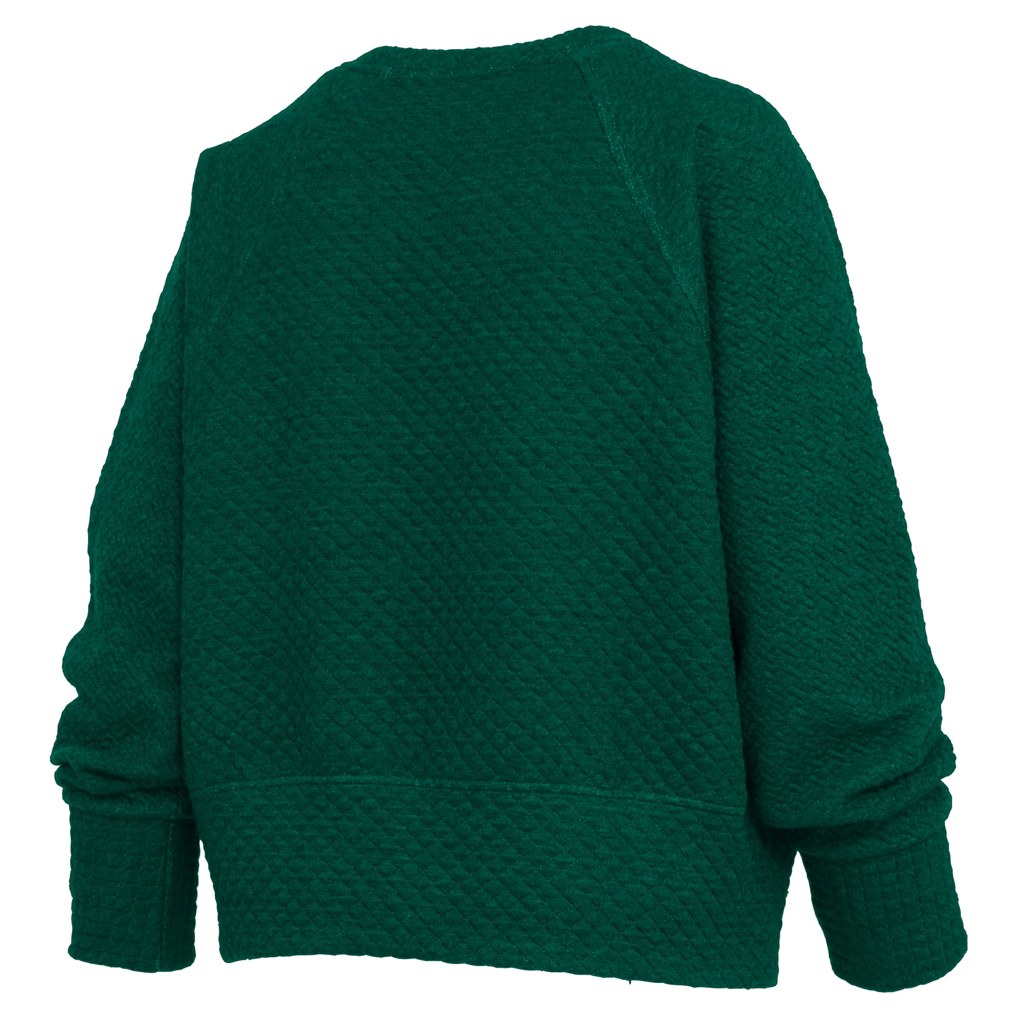 Sweat-shirt matelassé Champagne Nova des Michigan State Spartans, vert Pressbox, pour femmes