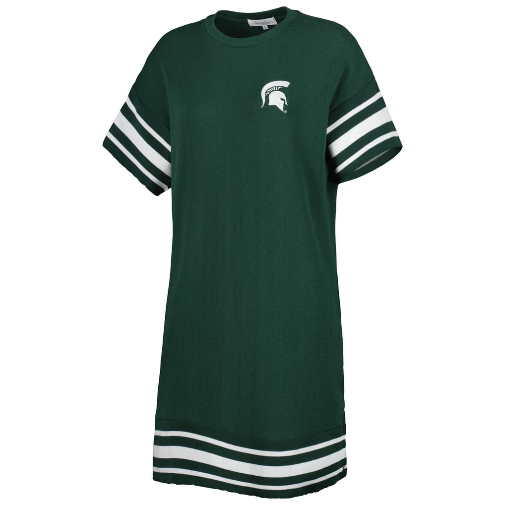 dark green t shirt dress Touch Michigan State Spartans Cascade T-Shirt monk leather buckle shoe