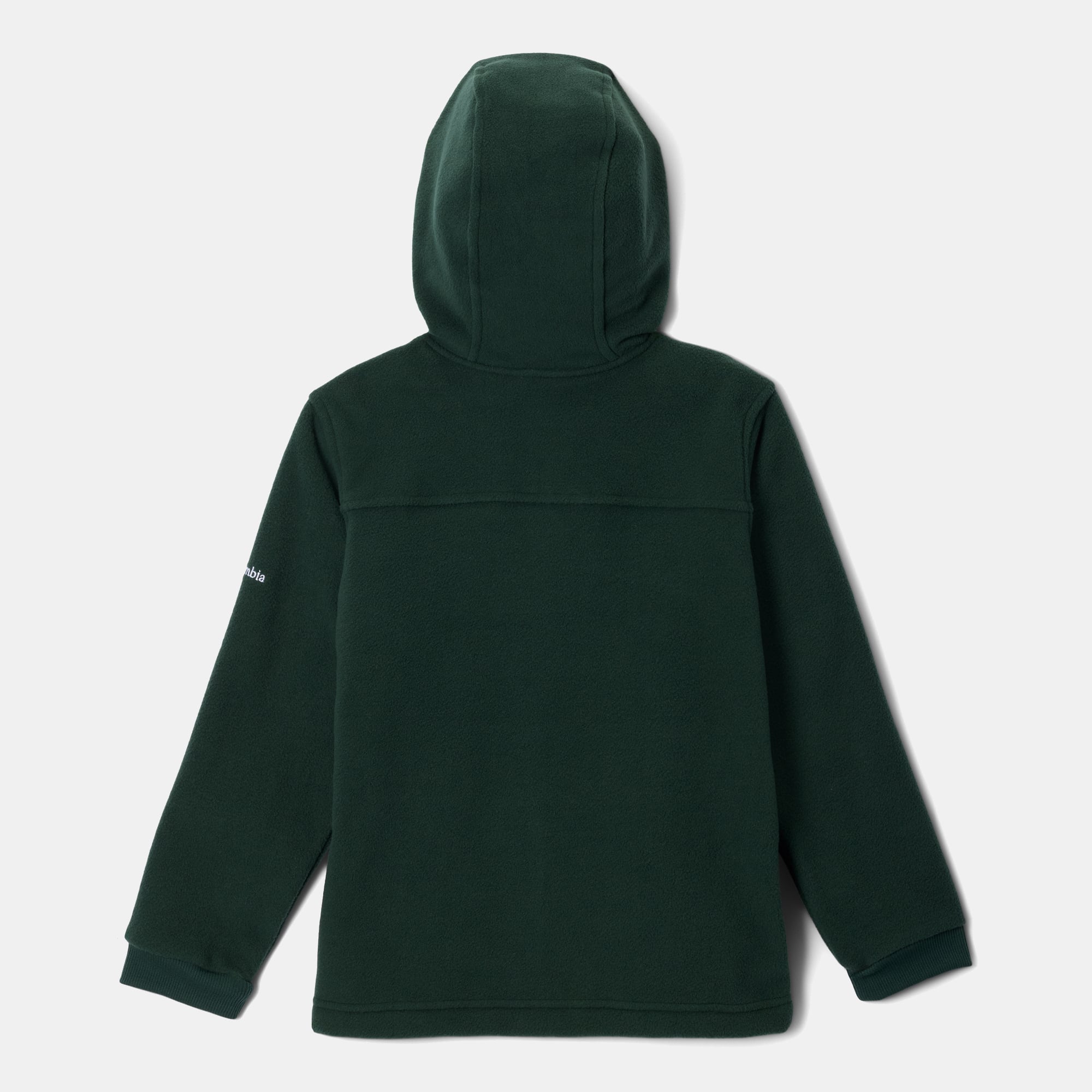 Sweat à capuche zippé en polaire Columbia Green Michigan State Spartans pour jeunes