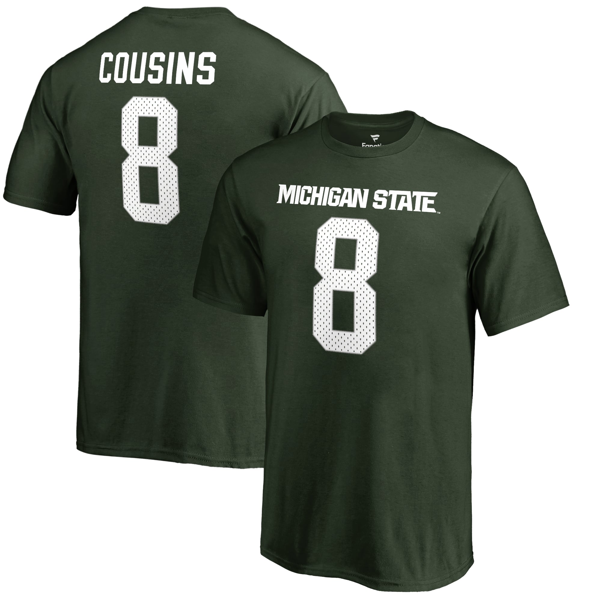Youth Fanatics Kirk Cousins Green Michigan State Spartans College
