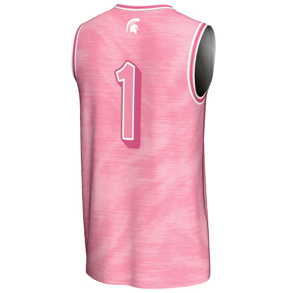 Youth GameDay Greats #1 Pink Michigan State Spartans Lightweight ...