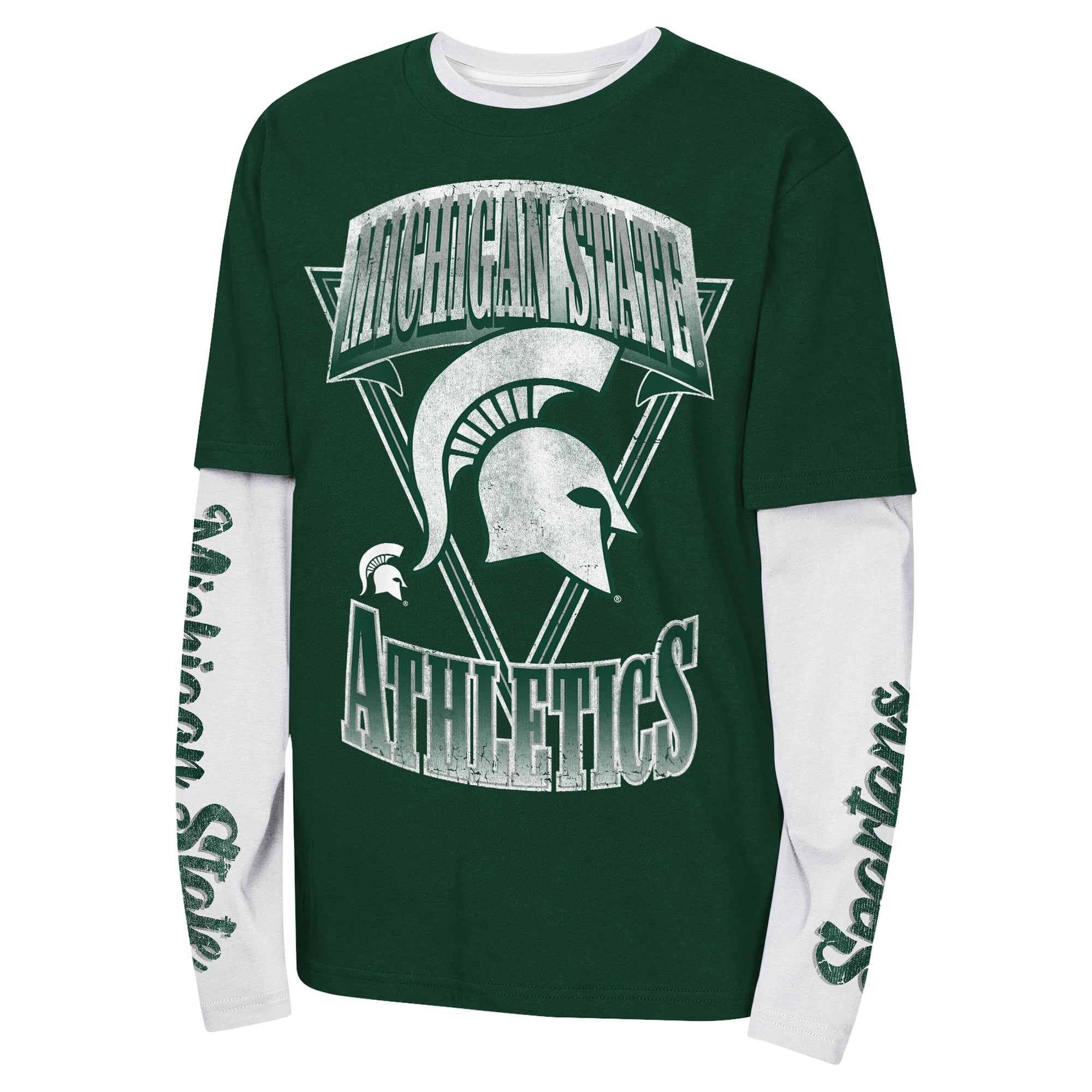 Youth Outerstuff Green Michigan State Spartans Combo T-Shirt Set