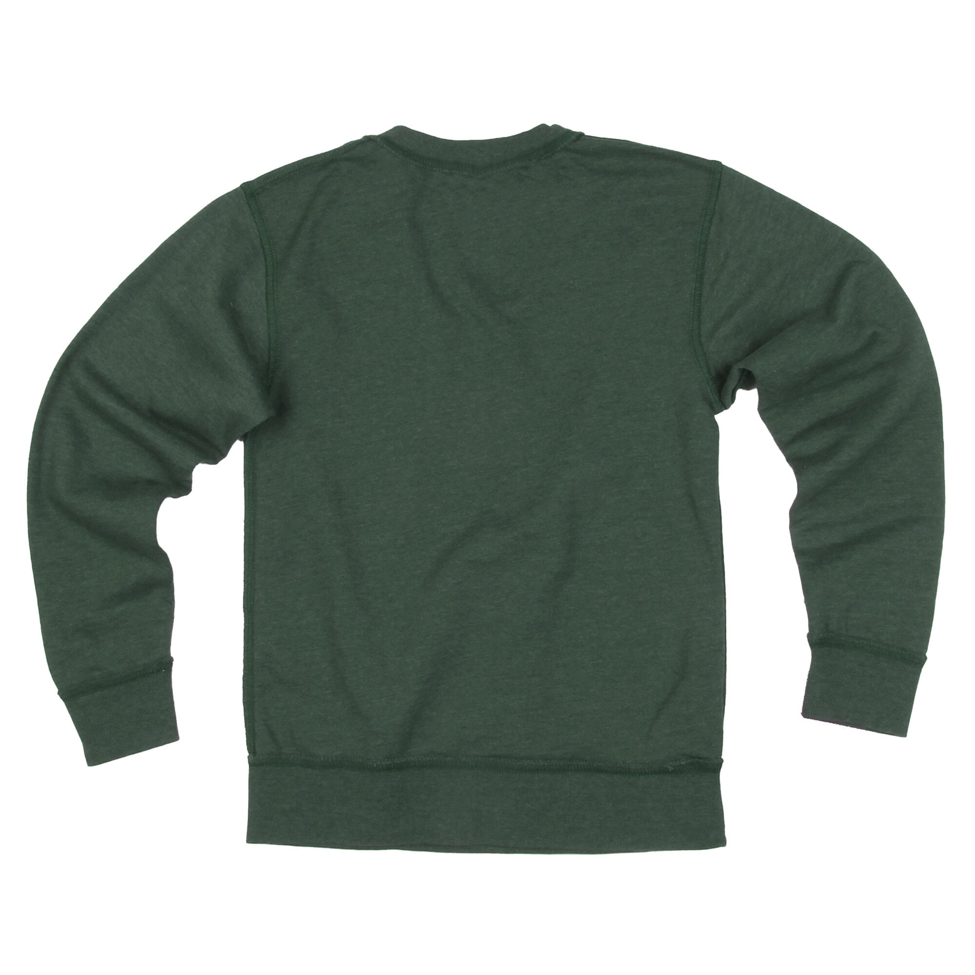 Youth Wes & Willy Green Michigan State Spartans Reversible Sweatshirt