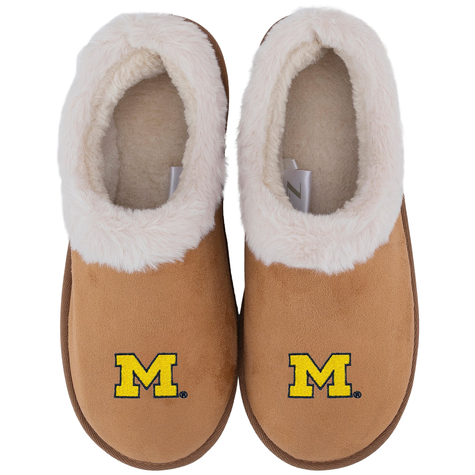 Pantoufles d'intérieur ZooZatz Michigan Wolverines