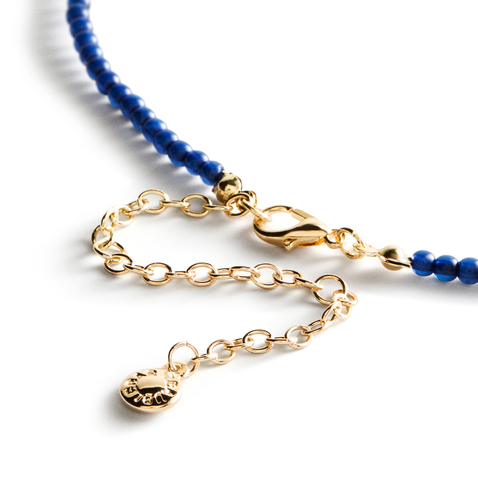Collier à slogan délicat en perles BaubleBar Michigan Wolverines