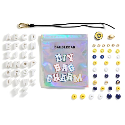 Michigan Wolverines BaubleBar Mini Custom Bag Charm Bead Kit