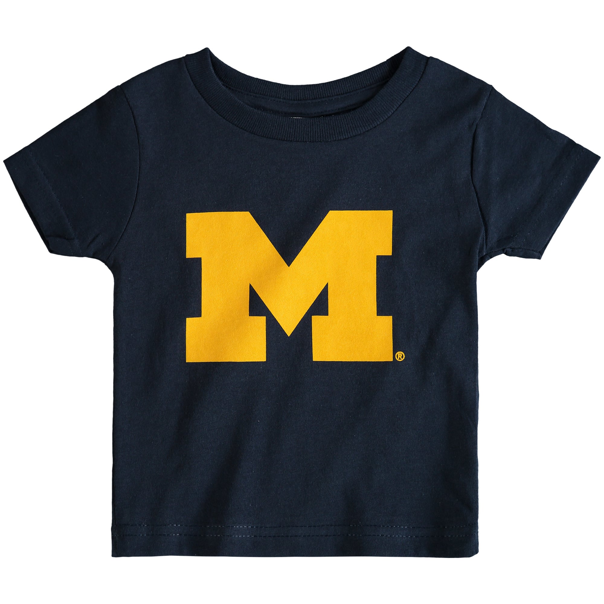 T-shirt bébé marine Michigan Wolverines à grand logo