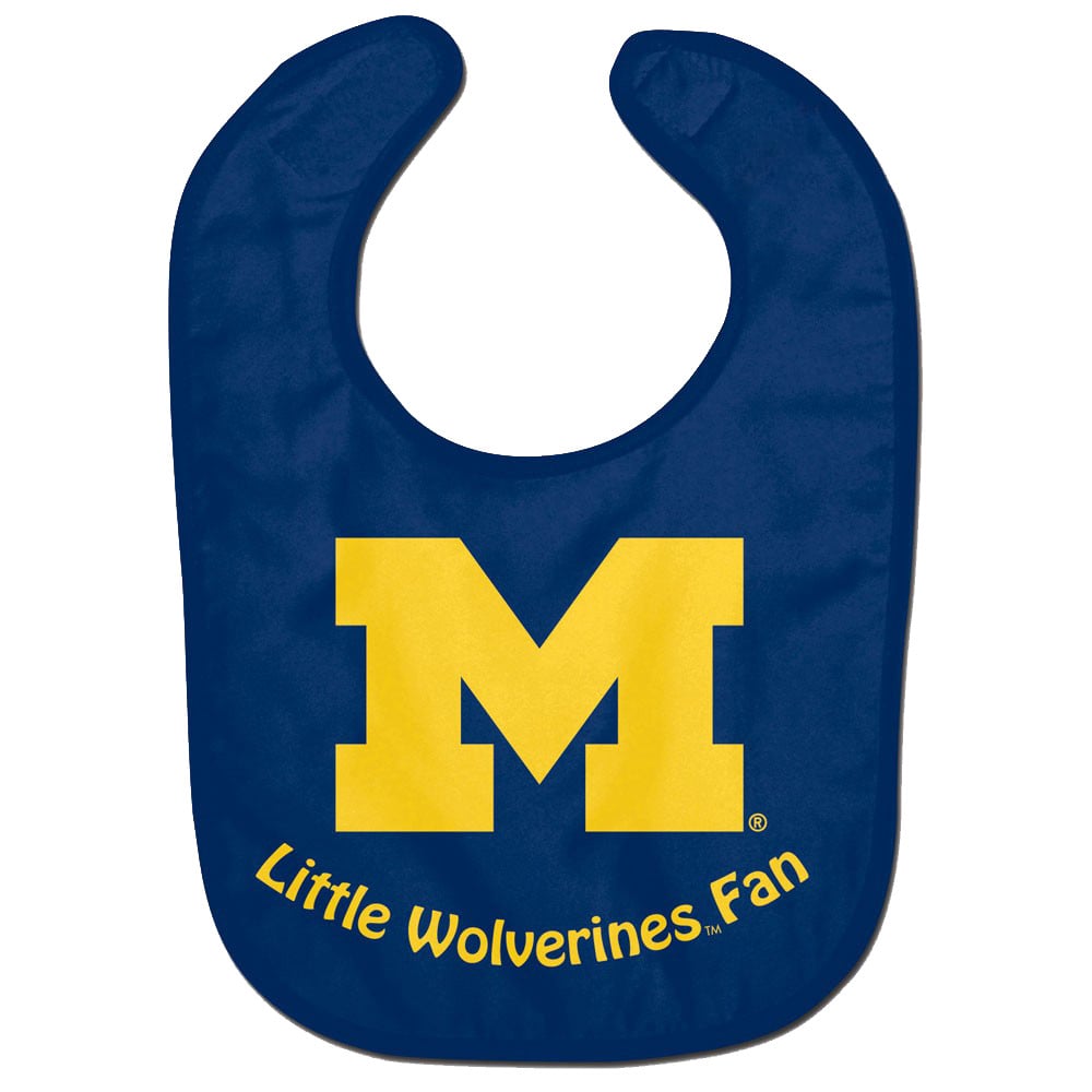 Infant WinCraft Michigan Wolverines Lil Fan All Pro Baby Bib