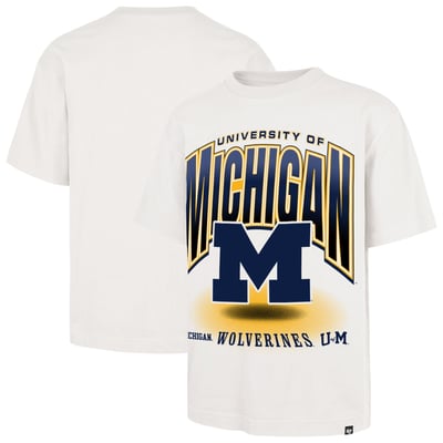 Michigan Wolverines '47 Team Flex Foundation T-Shirt - Cream