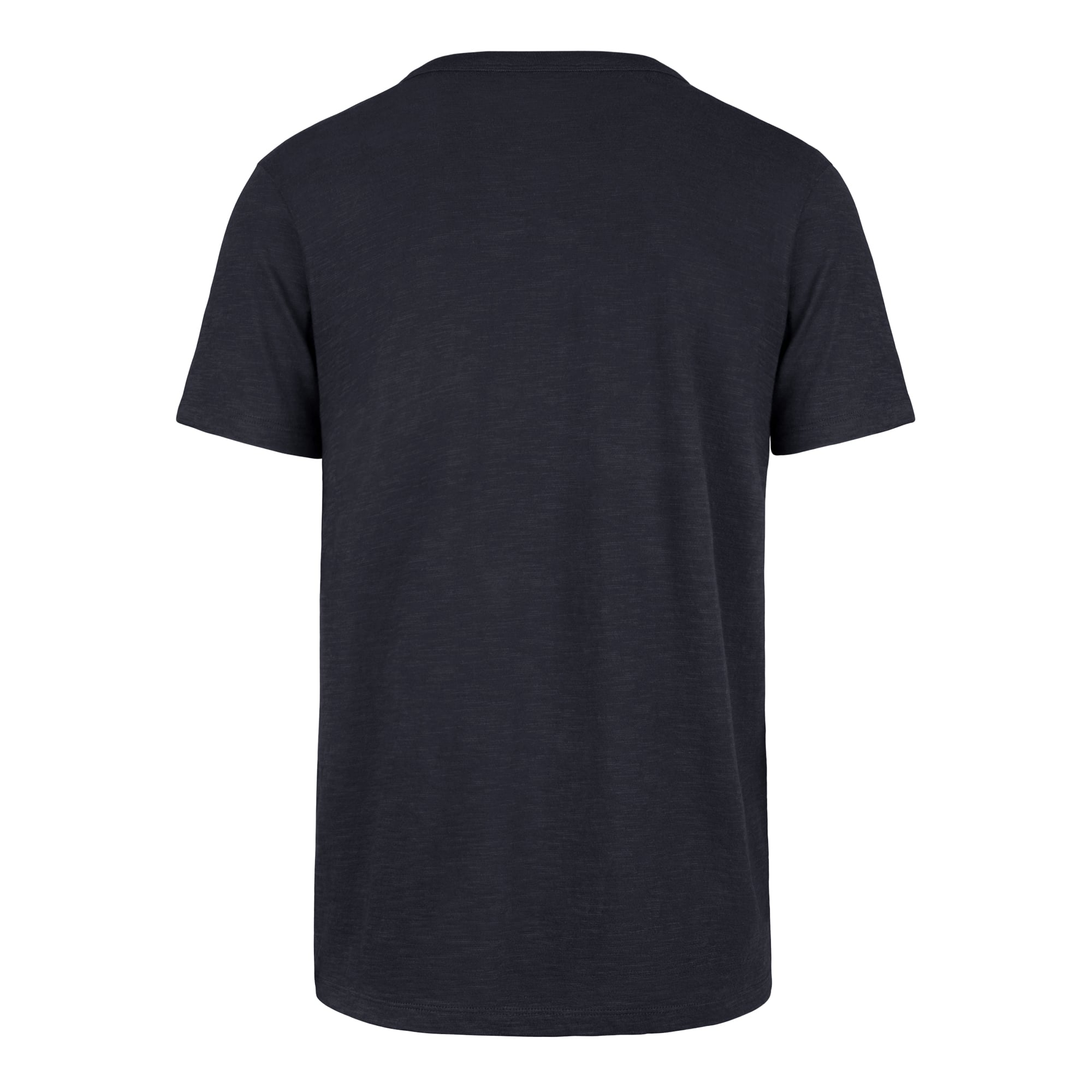 Men's '47 Navy Michigan Wolverines Emblem Mark Scrum T-Shirt