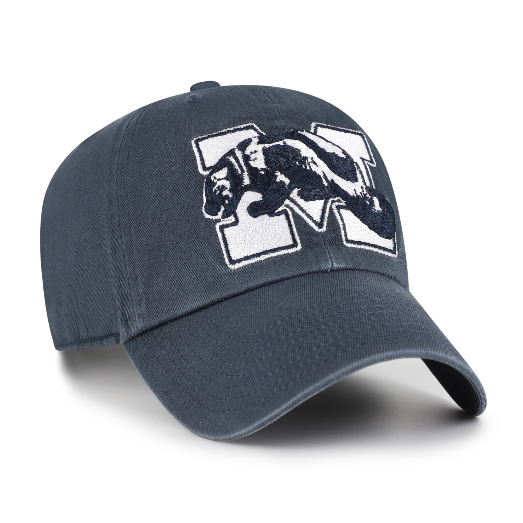 Men's '47 Navy Michigan Wolverines Vault Clean Up Adjustable Hat