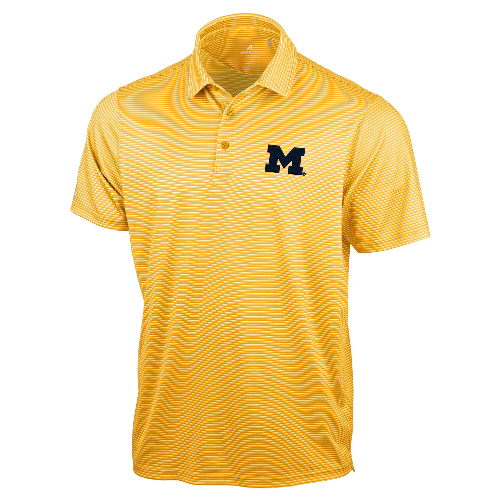 Polo Antigua Maize Michigan Wolverines Lineage pour homme