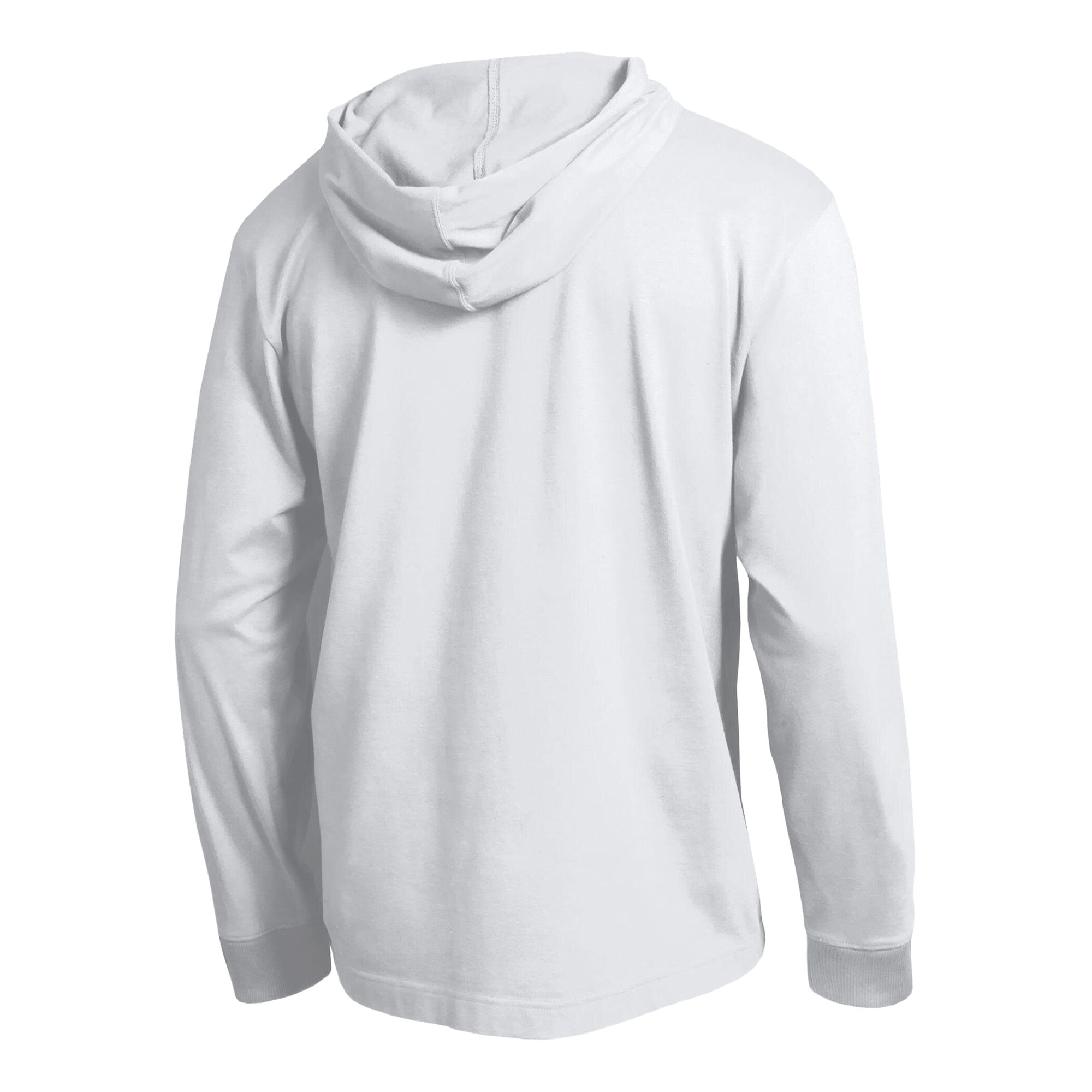 T-shirt à manches longues capuche Champion White Michigan Wolverines Operation Hat Trick pour homme