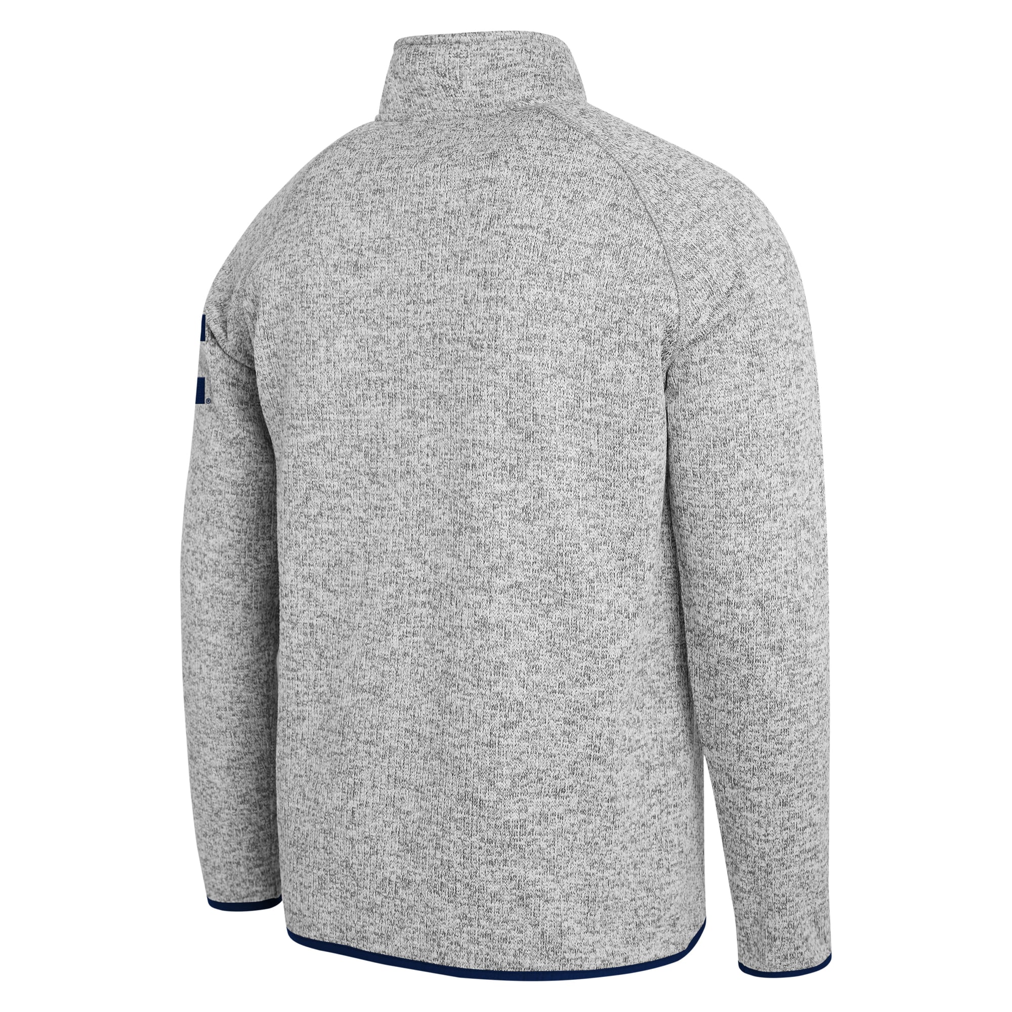 Pull-over à col zippé gris de la collection Darius Rucker pour homme par Fanatics, Michigan Wolverines