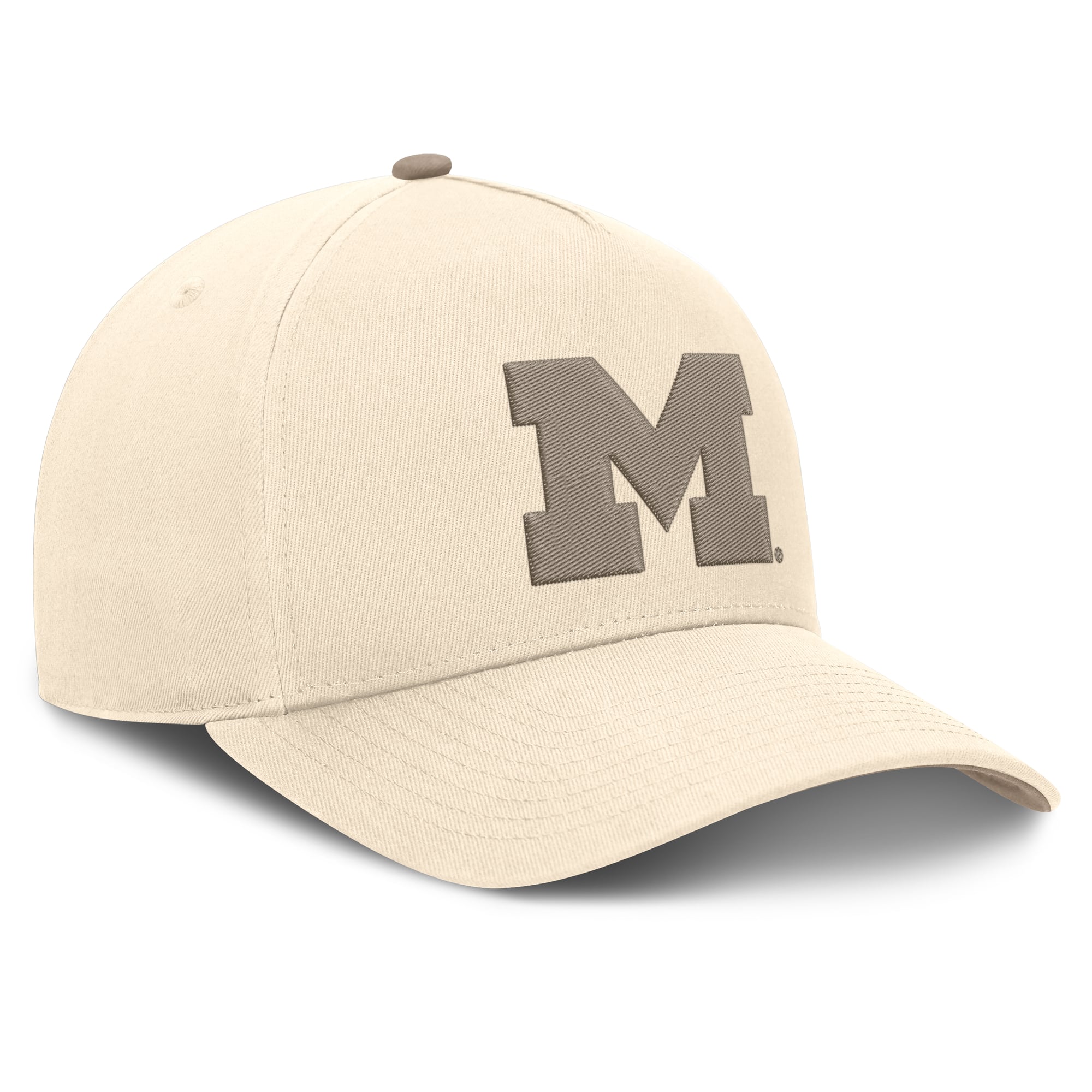 Casquette ajustable Jordan Brand Natural Michigan Wolverines Rise pour homme