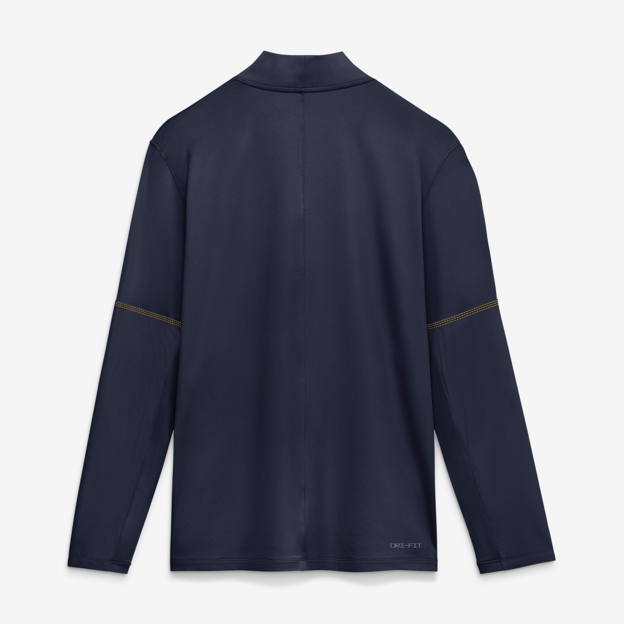 Men's Jordan Brand Navy Michigan Wolverines 2026 Sideline Midweight Half-Zip Dri-FIT Pullover