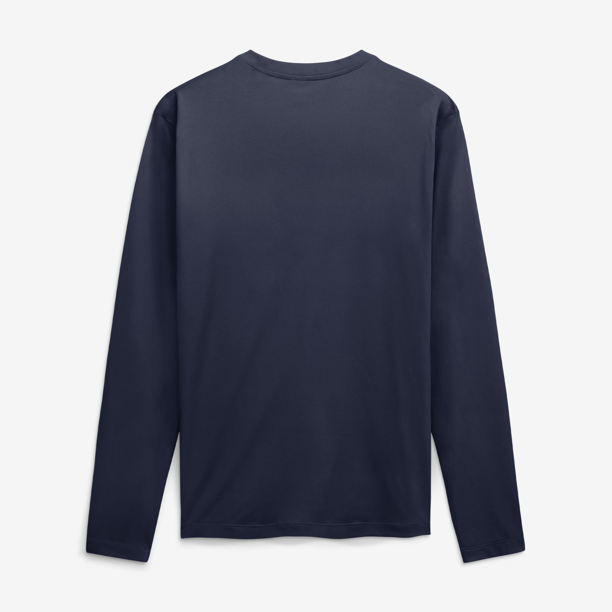 T-shirt à manches longues Jordan Brand Navy Michigan Wolverines Courtside Legend Dri-FIT pour homme