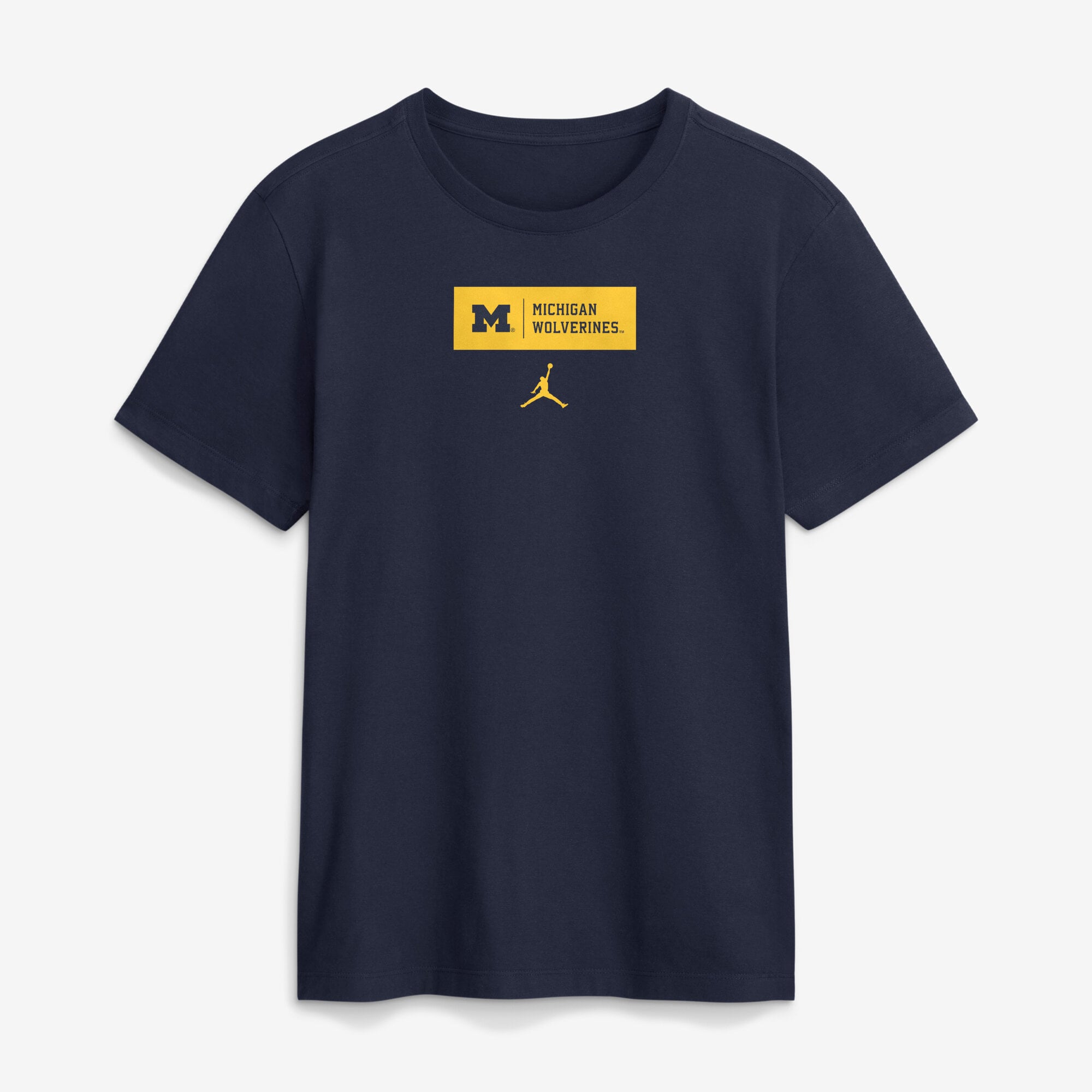 Men's Jordan Brand Navy Michigan Wolverines Primetime Crew T-Shirt