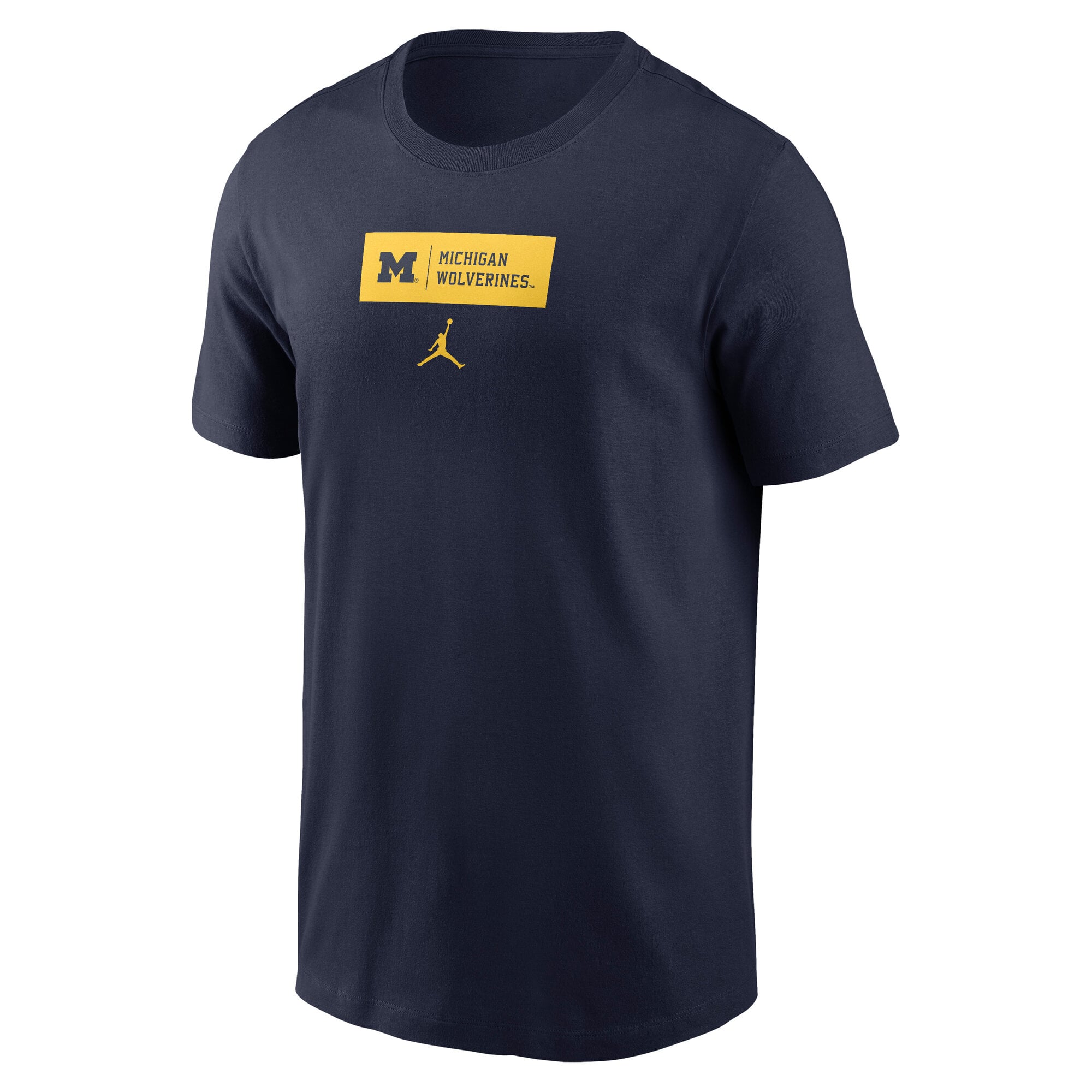 Men's Jordan Brand Navy Michigan Wolverines Primetime Crew T-Shirt