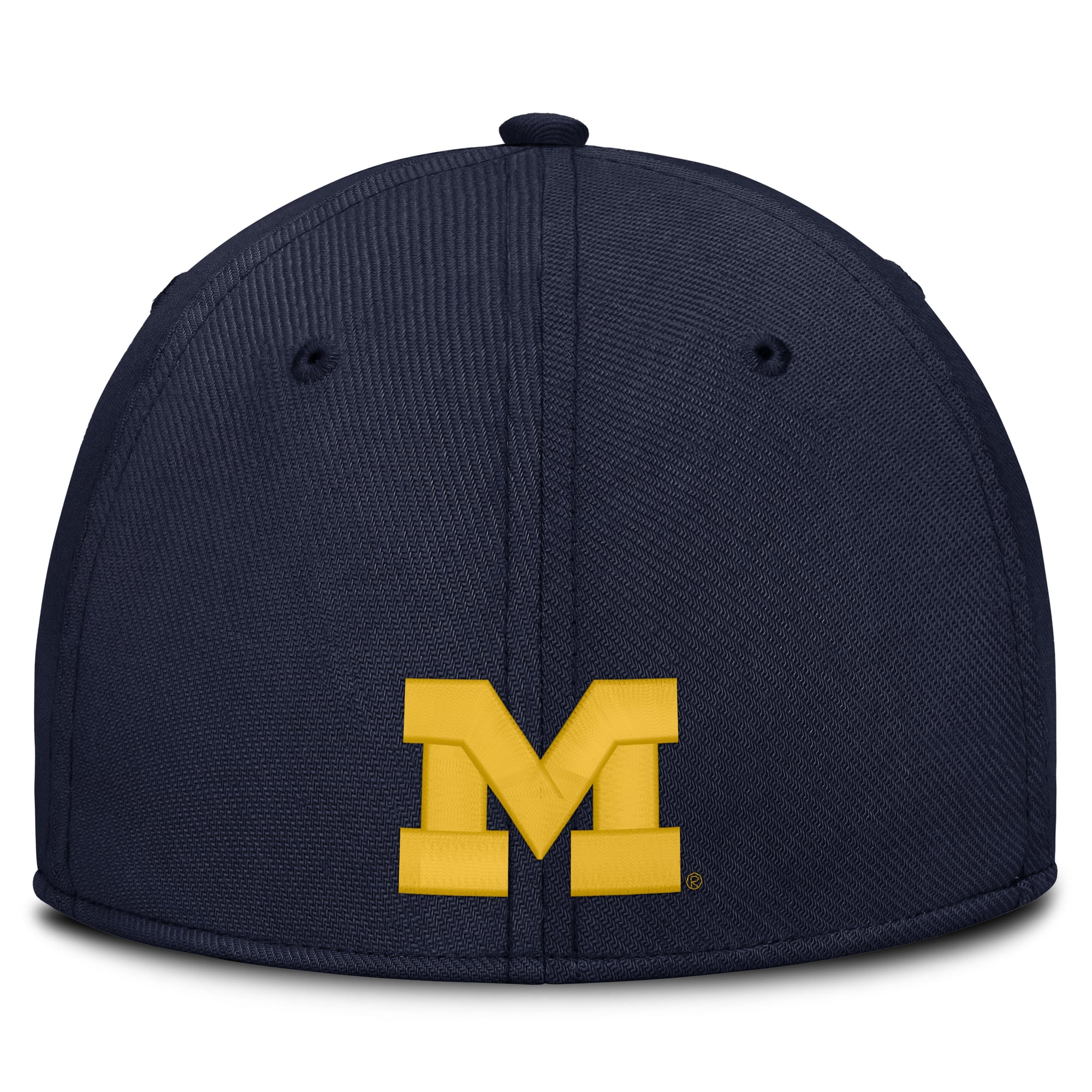 Casquette Jordan Brand bleu marine Michigan Wolverines Primetime Team Rise Dri-FIT Flex pour homme