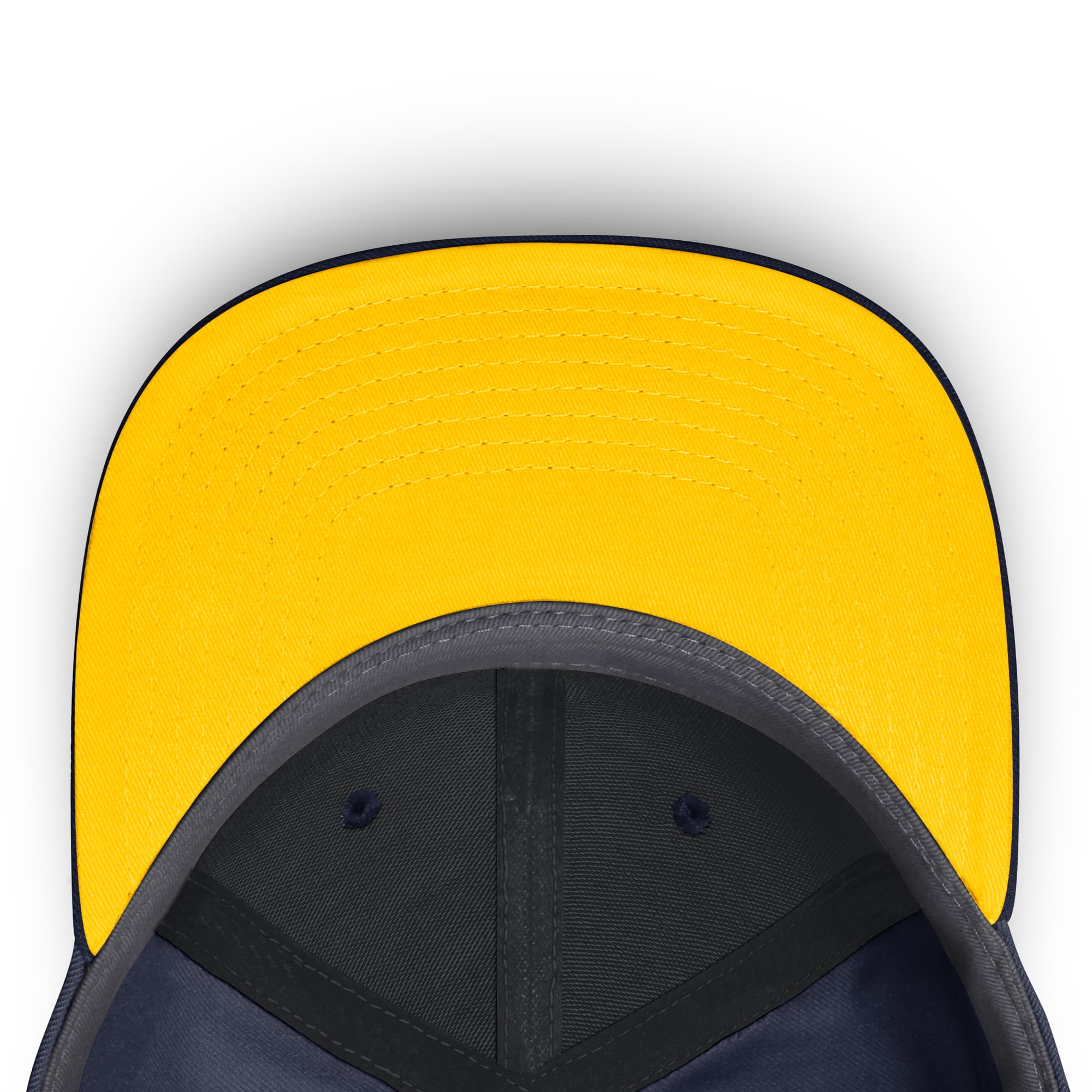 Casquette Jordan Brand bleu marine Michigan Wolverines Primetime Team Rise Dri-FIT Flex pour homme