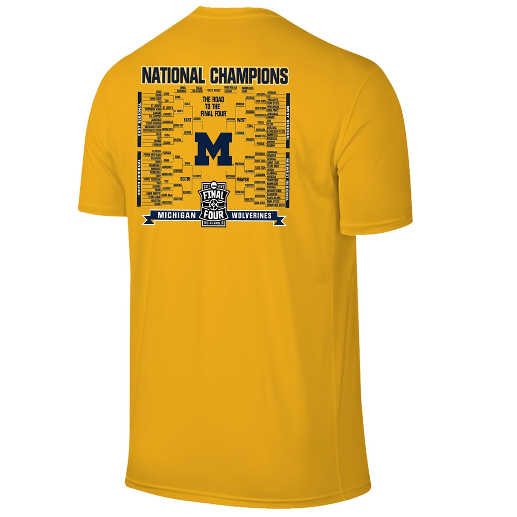 Men's Maize Michigan Wolverines 2026 NCAA Men's Basketball National ...