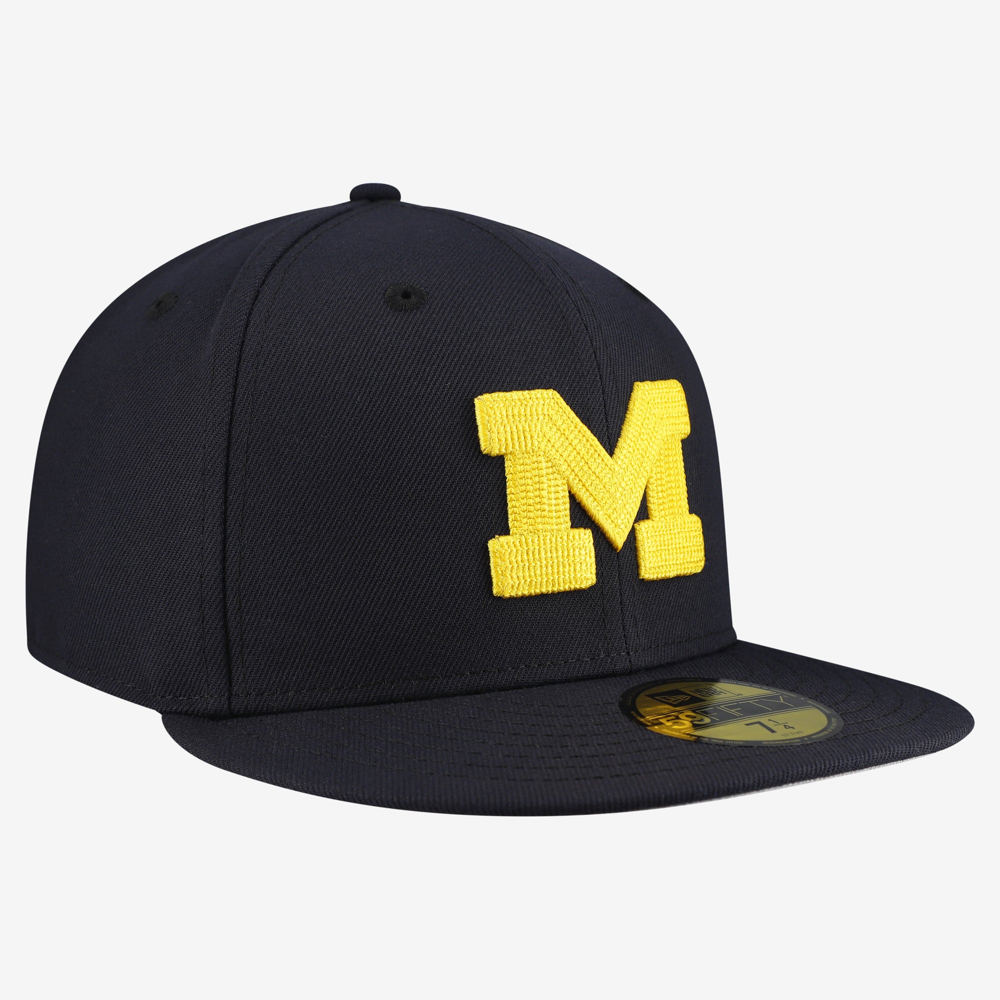 Men's New Era Navy Michigan Wolverines Core 59FIFTY Fitted Hat