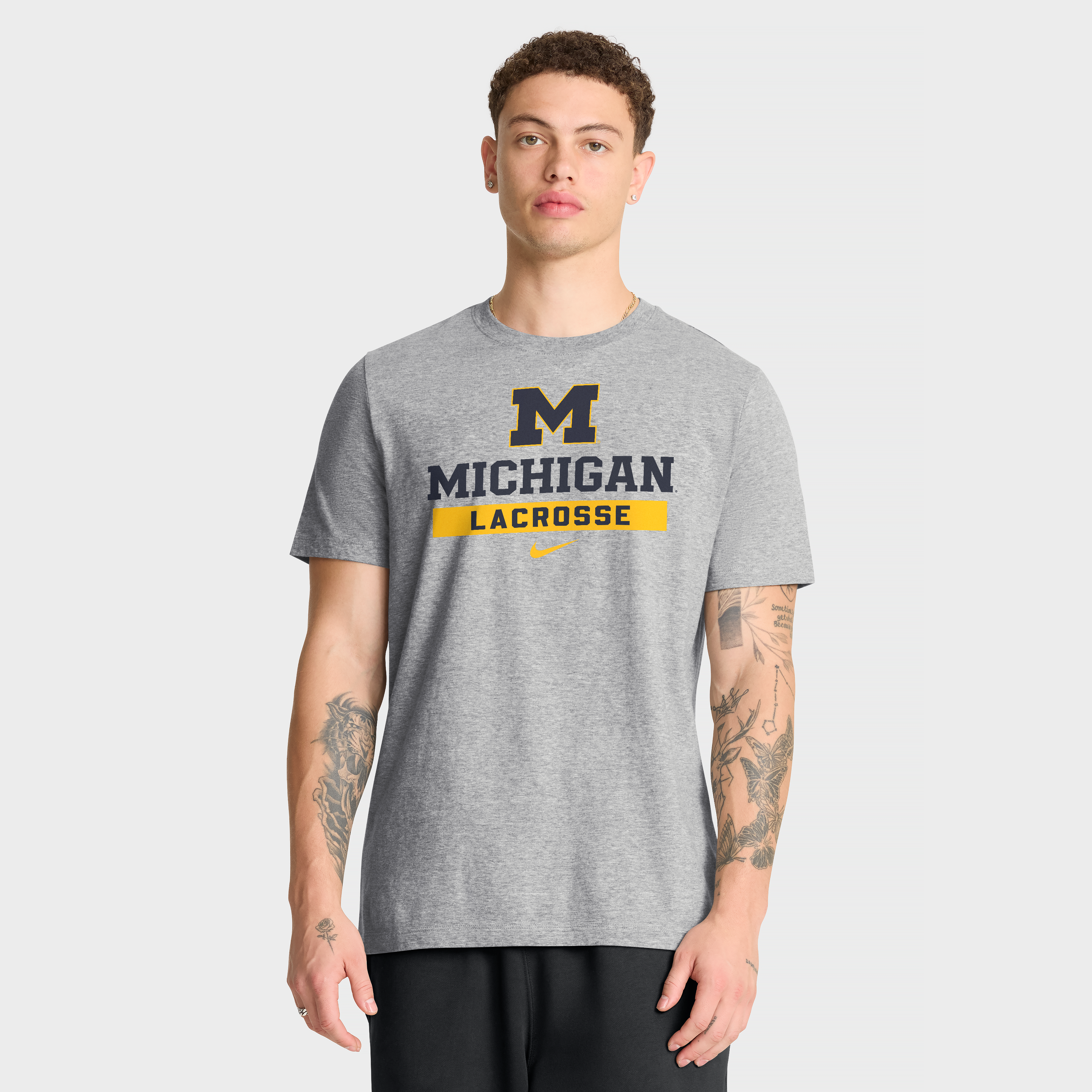 T-shirt de hockey sur gazon Nike bleu marine Michigan Wolverines pour homme