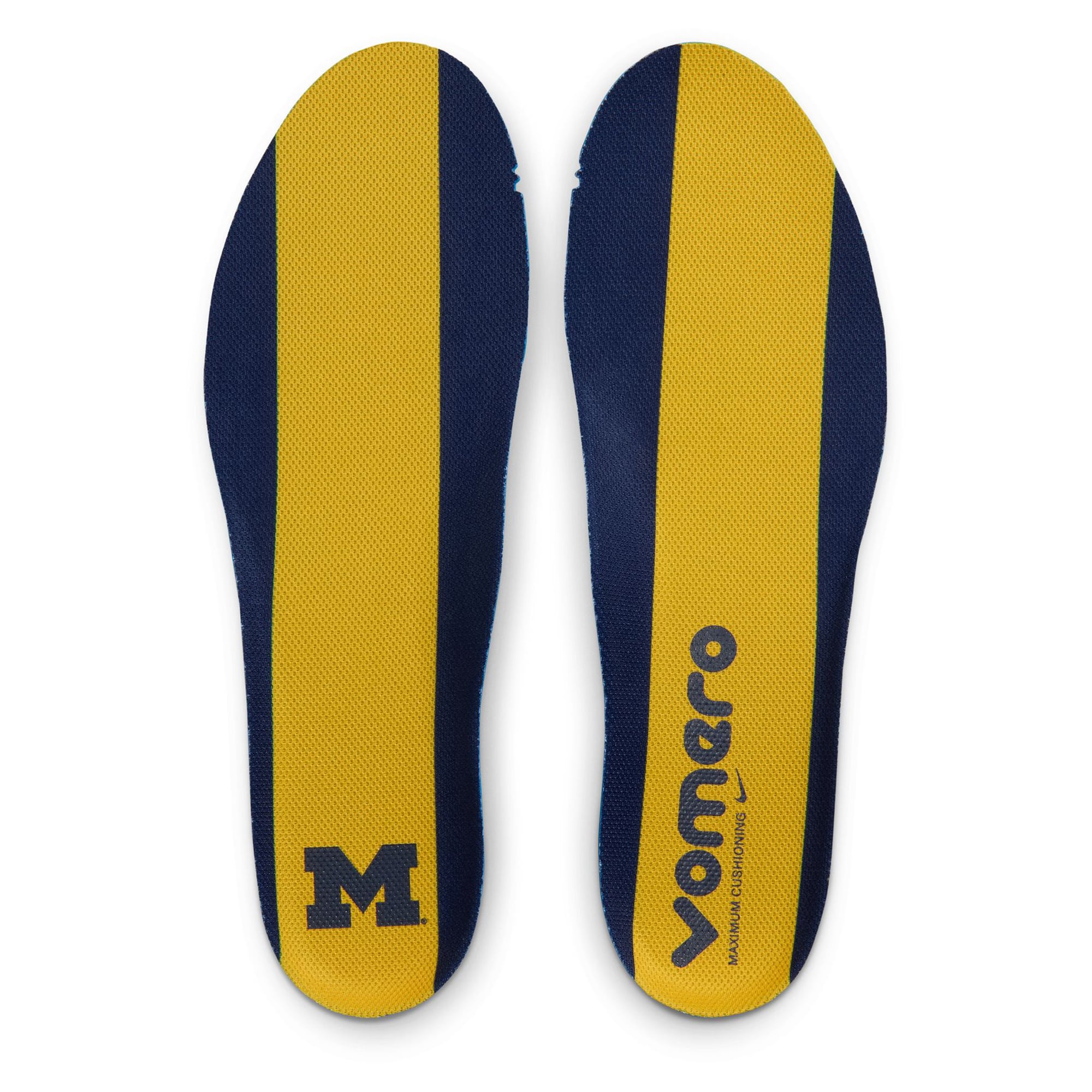 Men's Nike Michigan Wolverines Vomero 18 Running Shoes