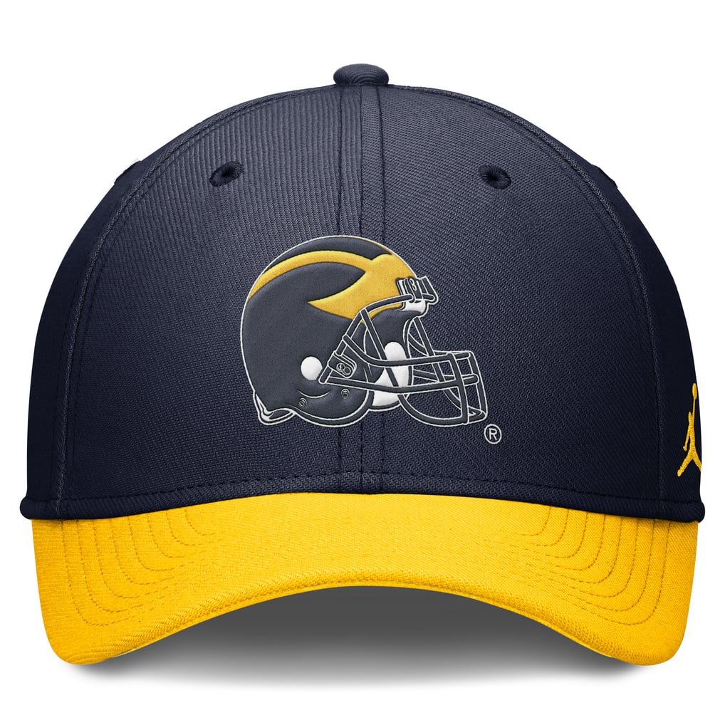 Men's Nike Navy Michigan Wolverines Rise Performance Flex Hat