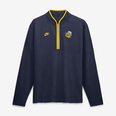  Michigan Wolverines Nike Victory Dri-FIT Half-Zip Pullover - Navy