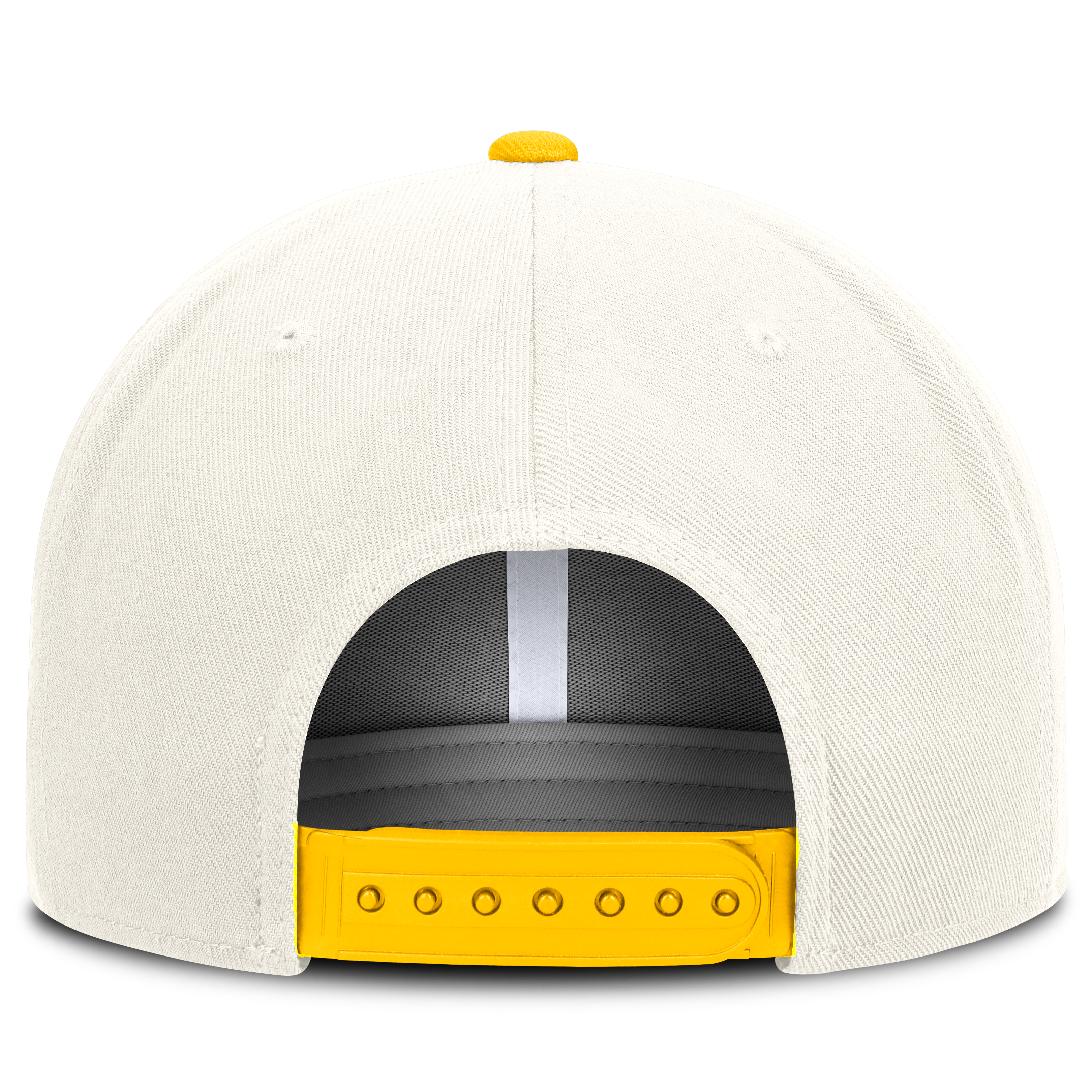 Casquette snapback Nike Pro blanche Michigan Wolverines Legacy Letter & Mascot pour homme