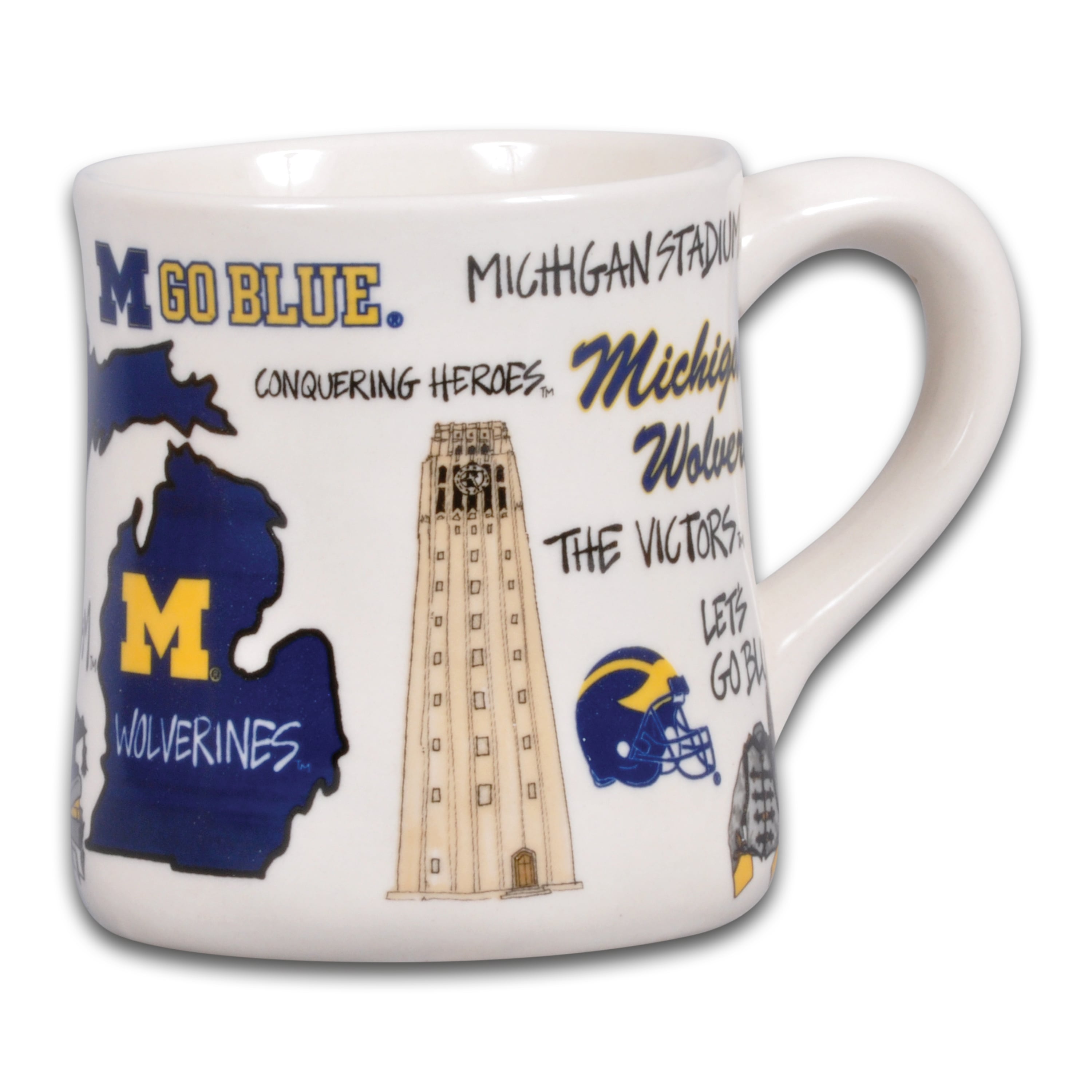 MAG MICH NONE 16 OZ NEW HOMETOWN MUG CUPMUGCER
