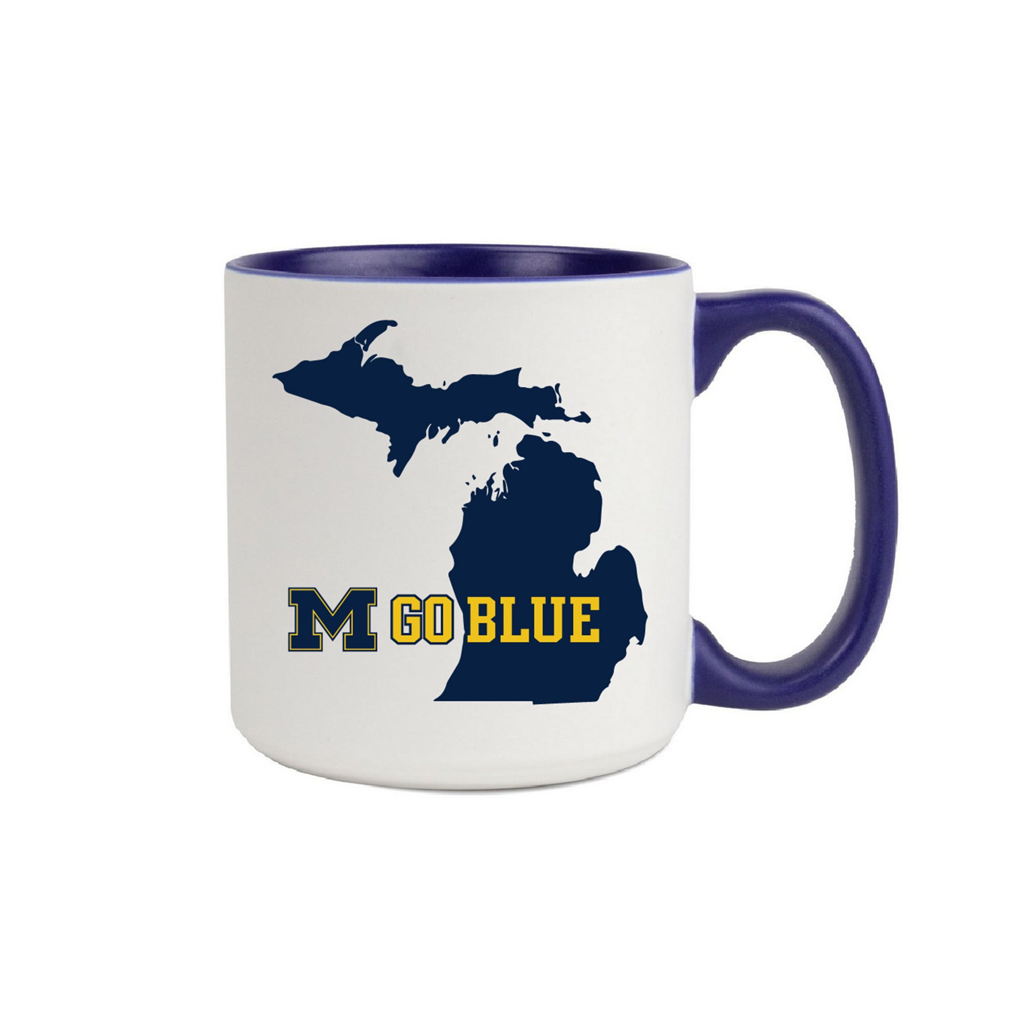 Ensemble de 2 tasses Michigan Wolverines de 59 cl « Mon État »