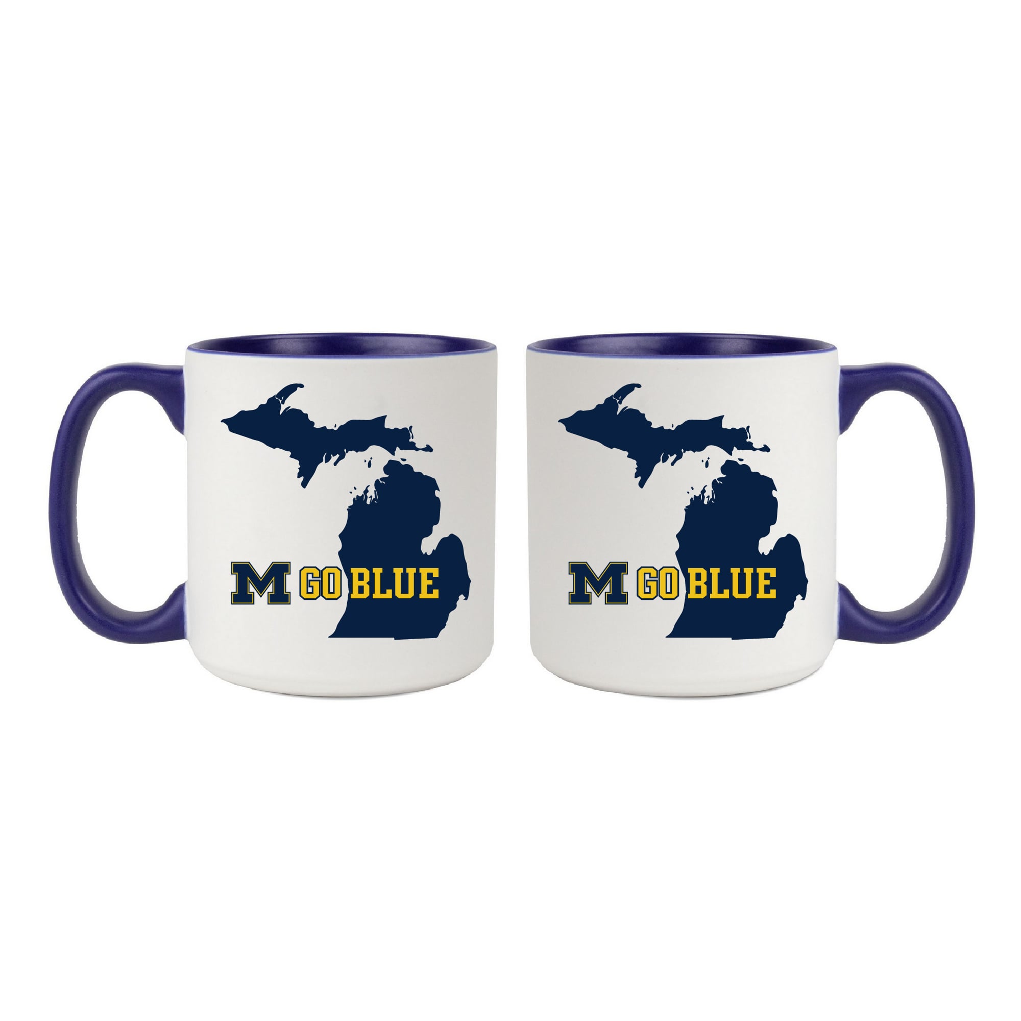 Michigan Wolverines 20oz. My State 2-Pack Mug Set
