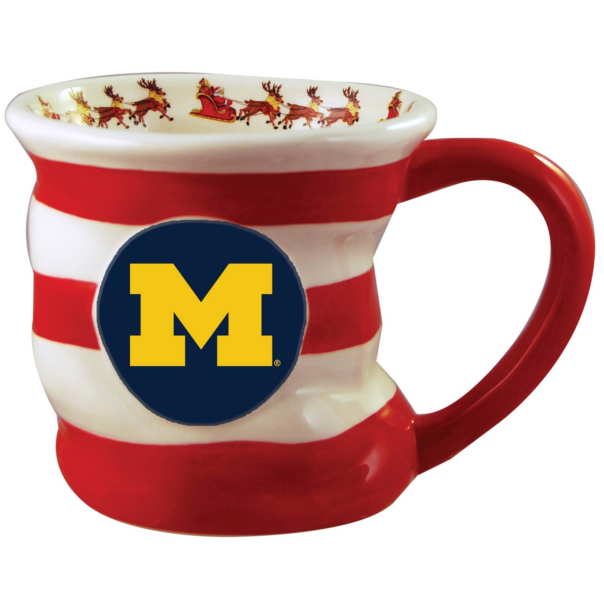 Michigan Wolverines Holiday Stocking Mug