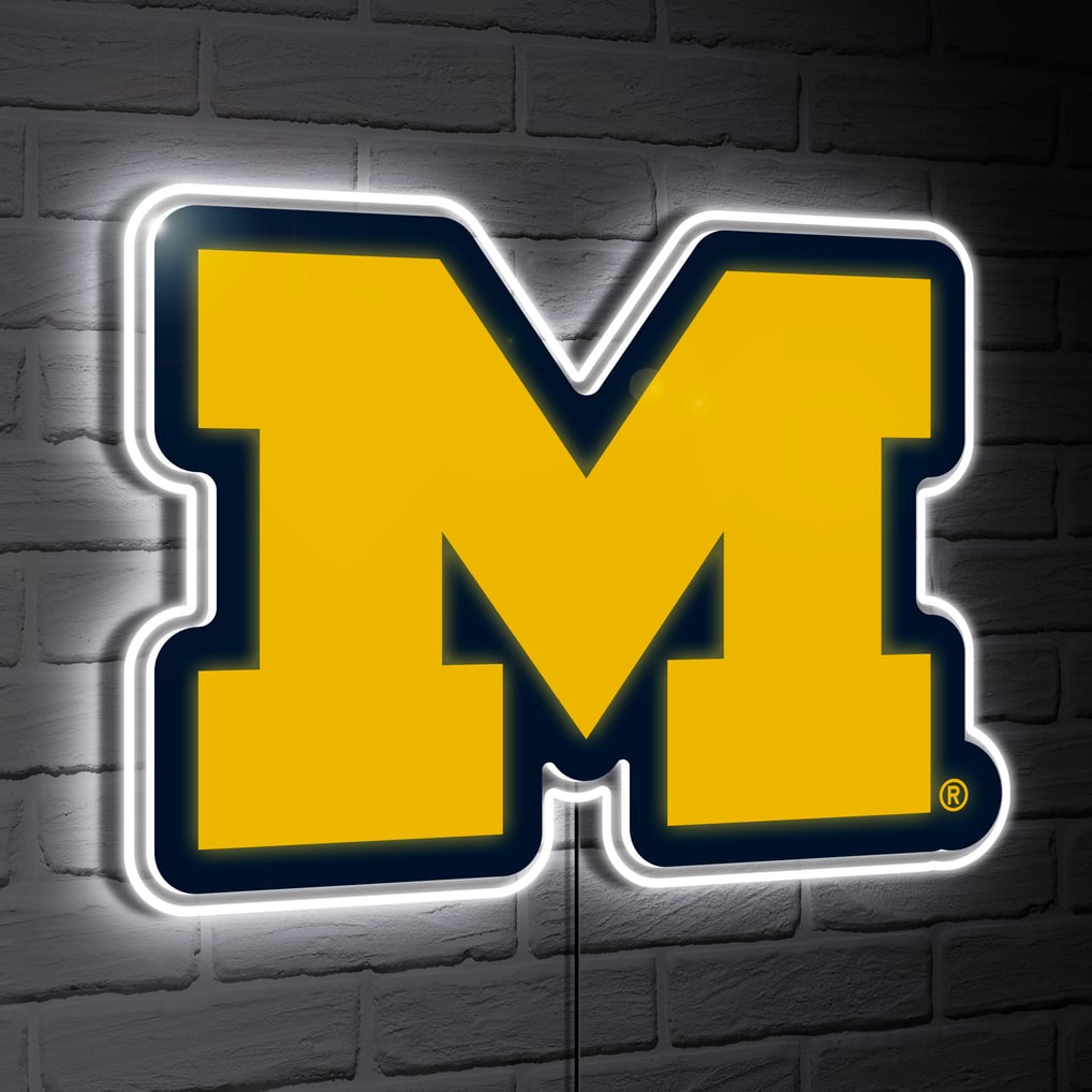 Michigan Wolverines NCAA 1vinyl sticker printed vinyl decal - AG Design