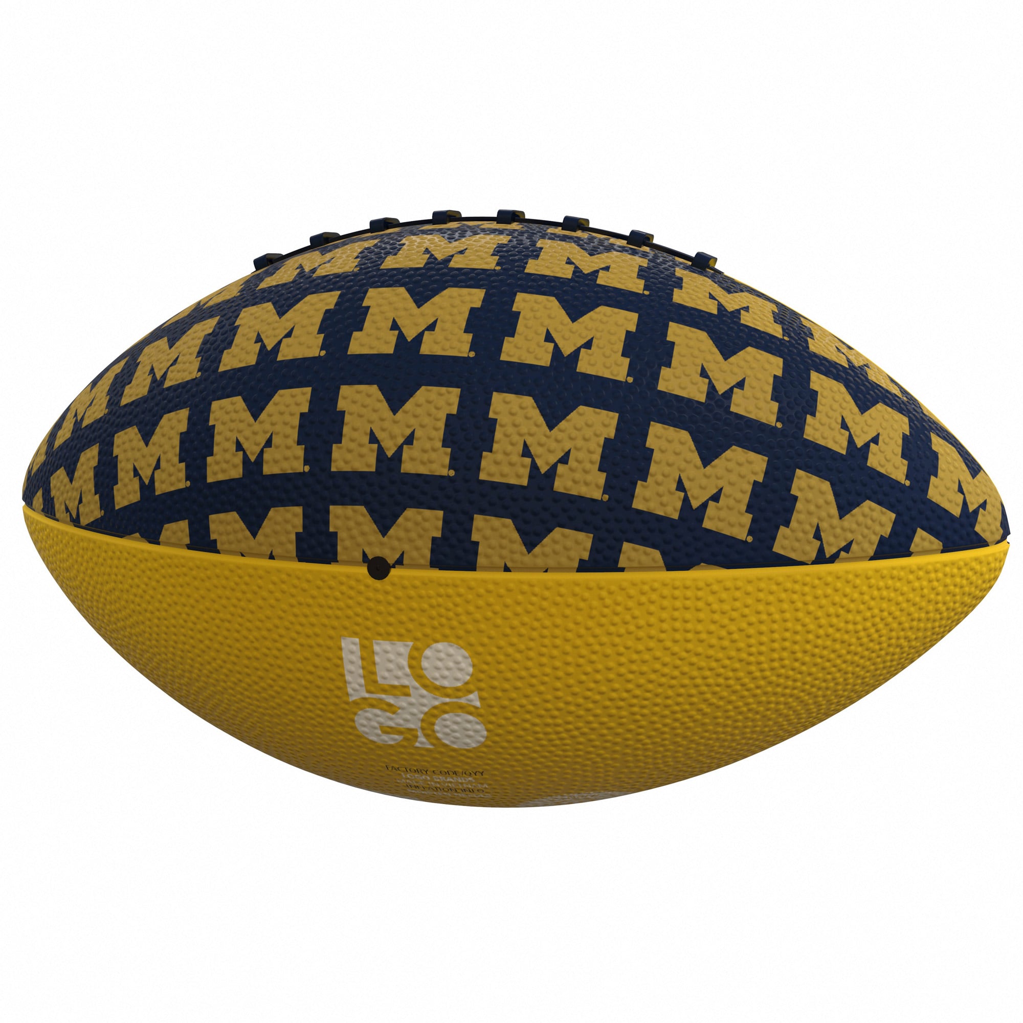 Michigan Wolverines Mini Rubber Football