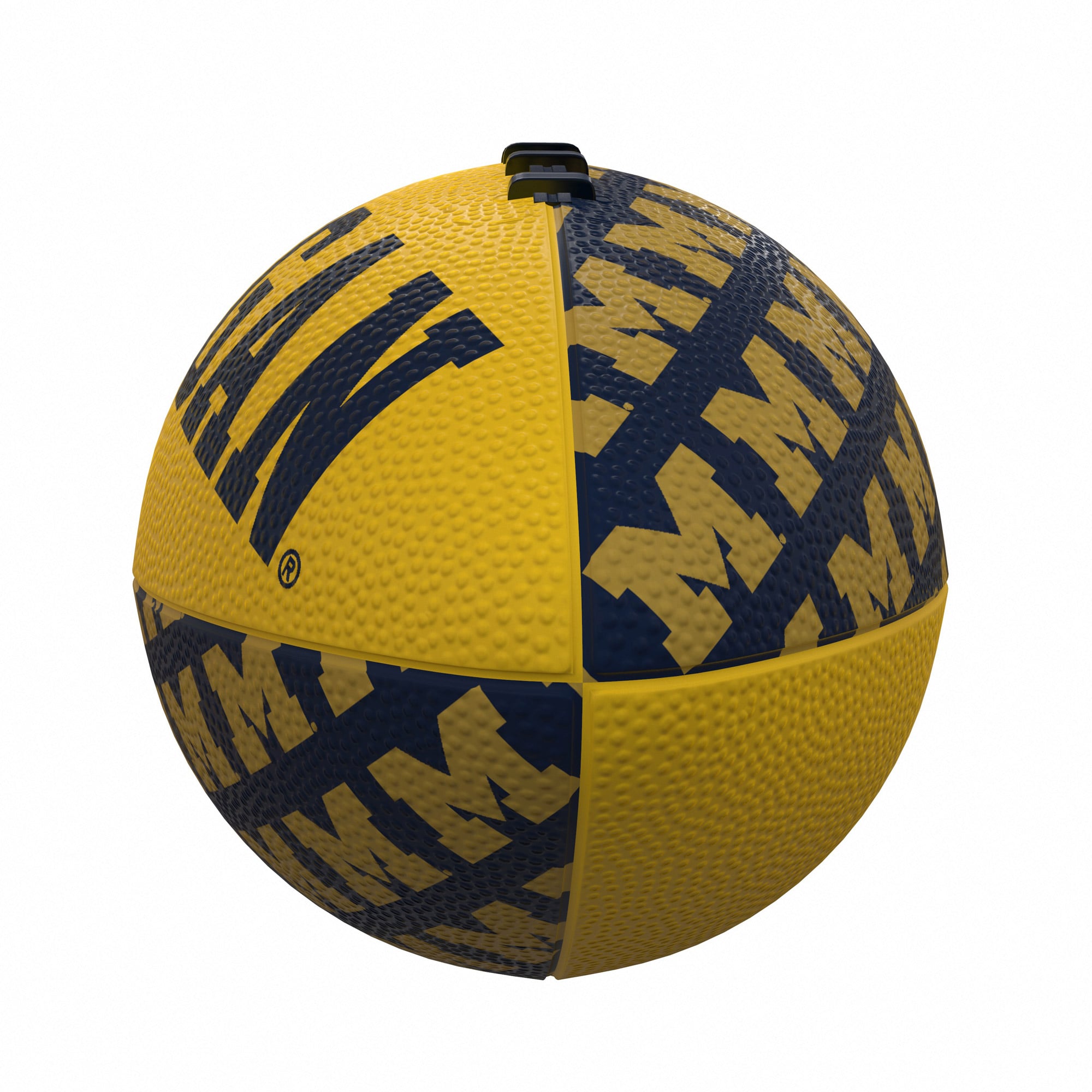 Michigan Wolverines Mini Rubber Football