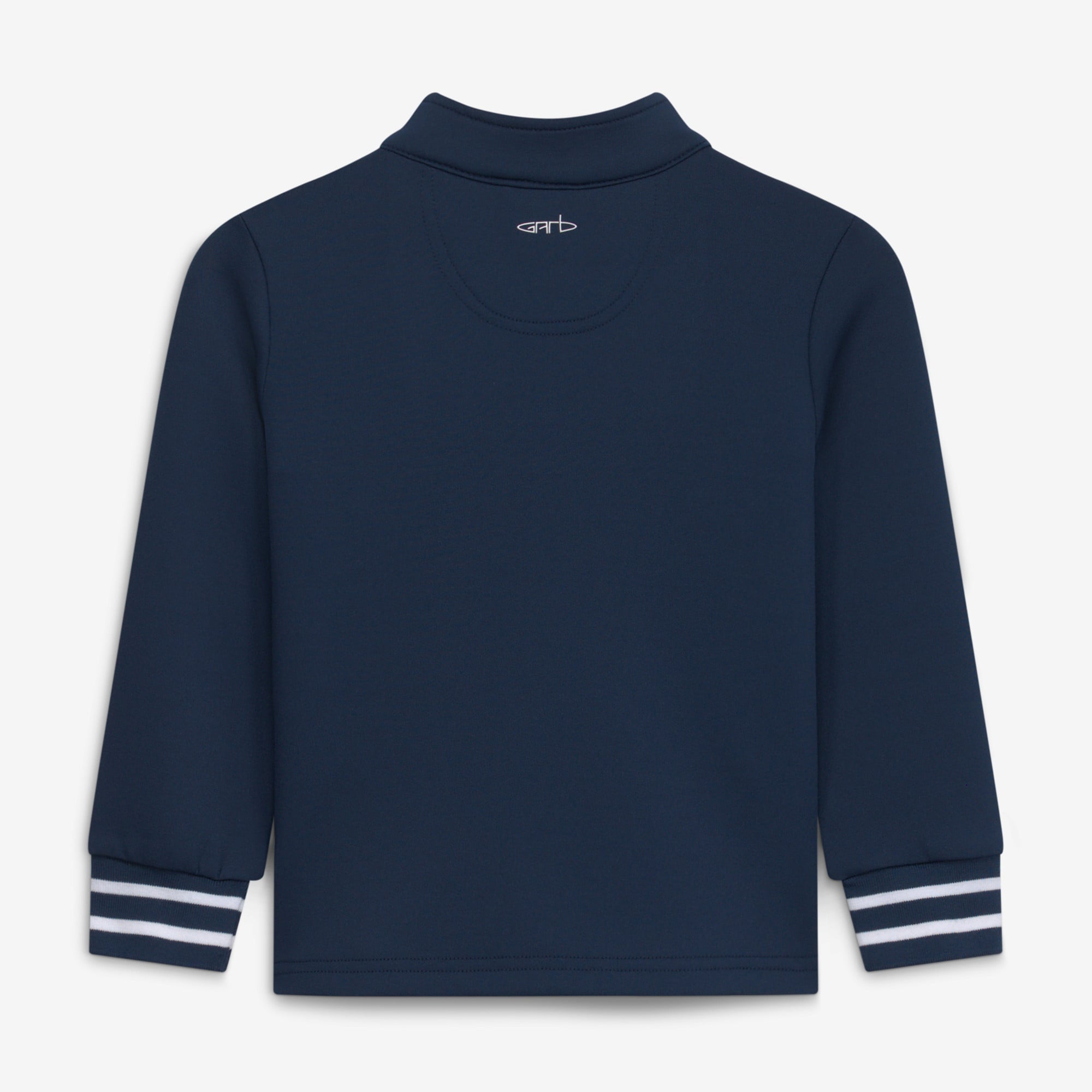 Toddler Garb Navy Michigan Wolverines Atlas Quarter-Zip Tri-Blend Pullover