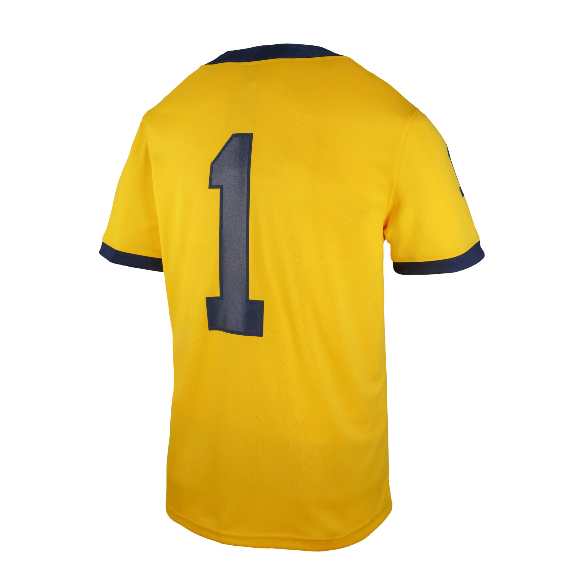 Toddler Jordan Brand Maize Michigan Wolverines Replica Football Jersey