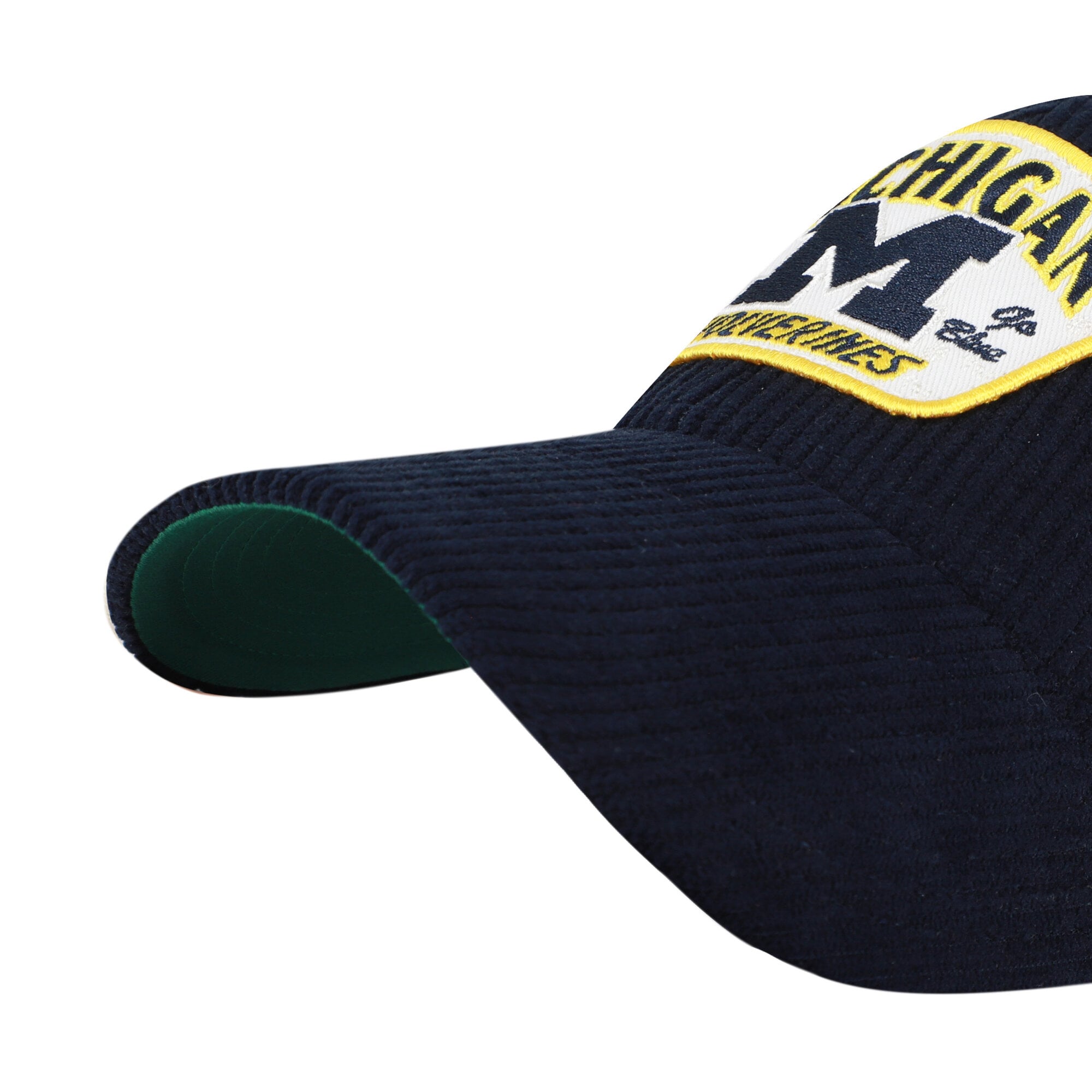 Casquette unisexe ajustable '47 Navy Michigan Wolverines Accordia en velours côtelé MVP