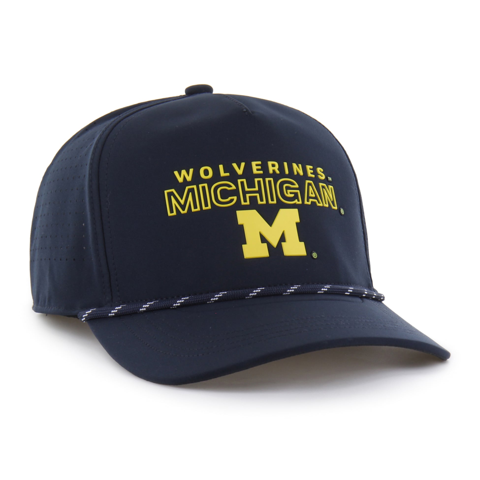 Unisex '47 Navy Michigan Wolverines brrr° Rope Hitch Adjustable Hat