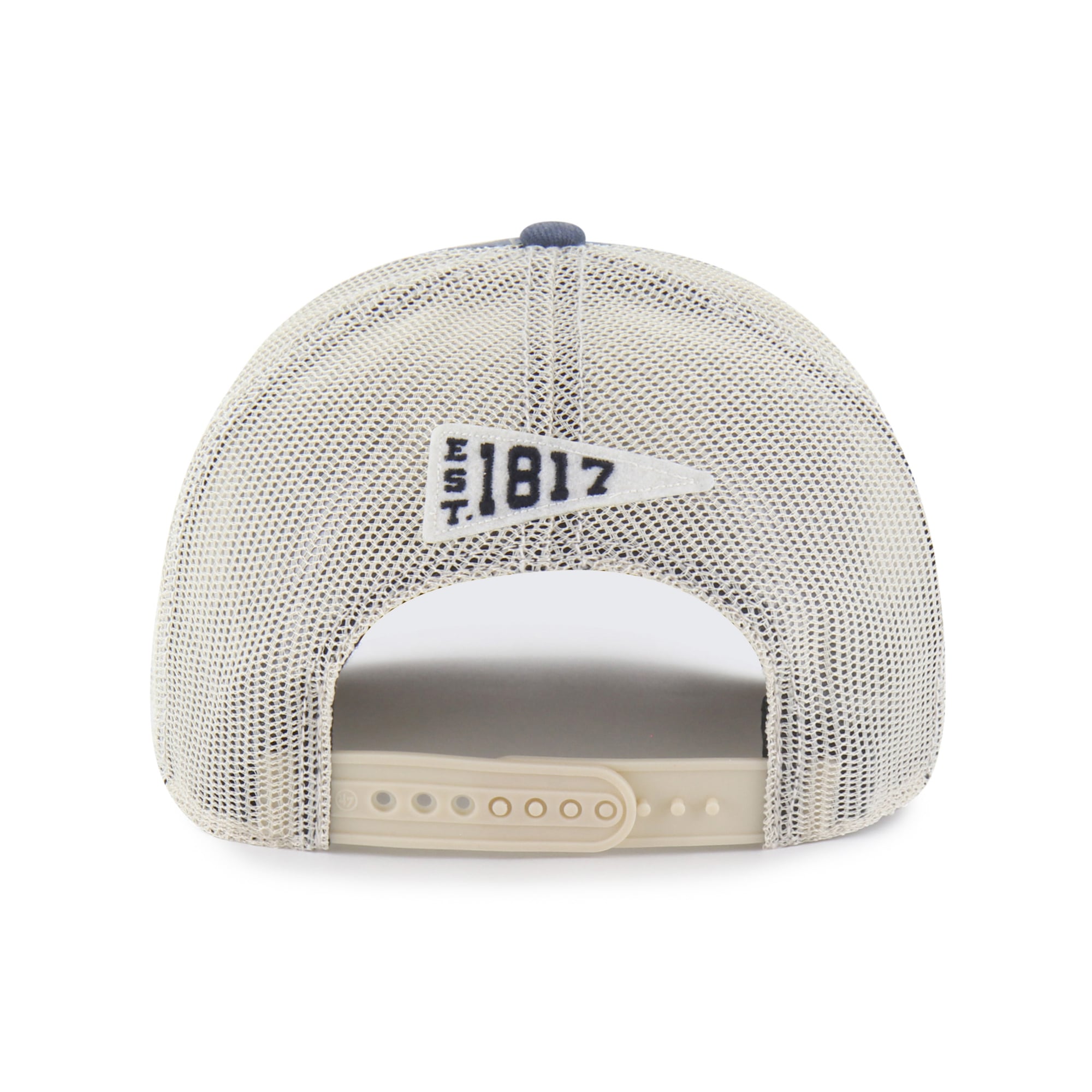 Unisex '47 Navy Michigan Wolverines Egremont Well-Worn Adjustable Trucker Hat