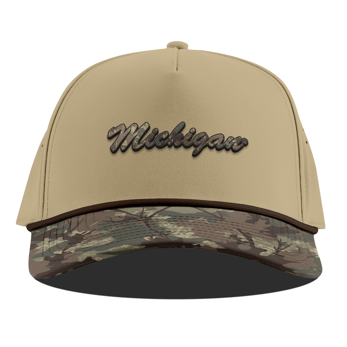 Casquette unisexe ajustable Bills Tan Michigan Wolverines Timber Camo