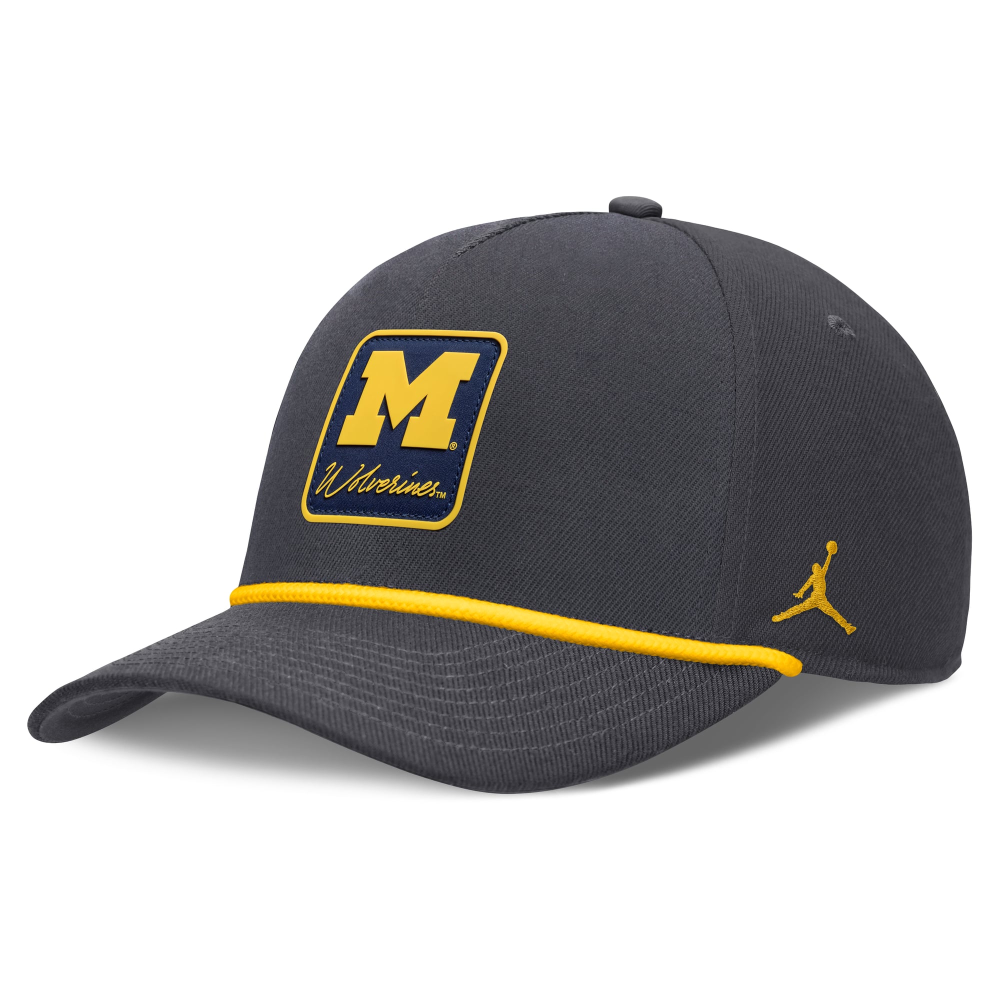 Casquette unisexe Nike anthracite Michigan Wolverines à taille ajustable